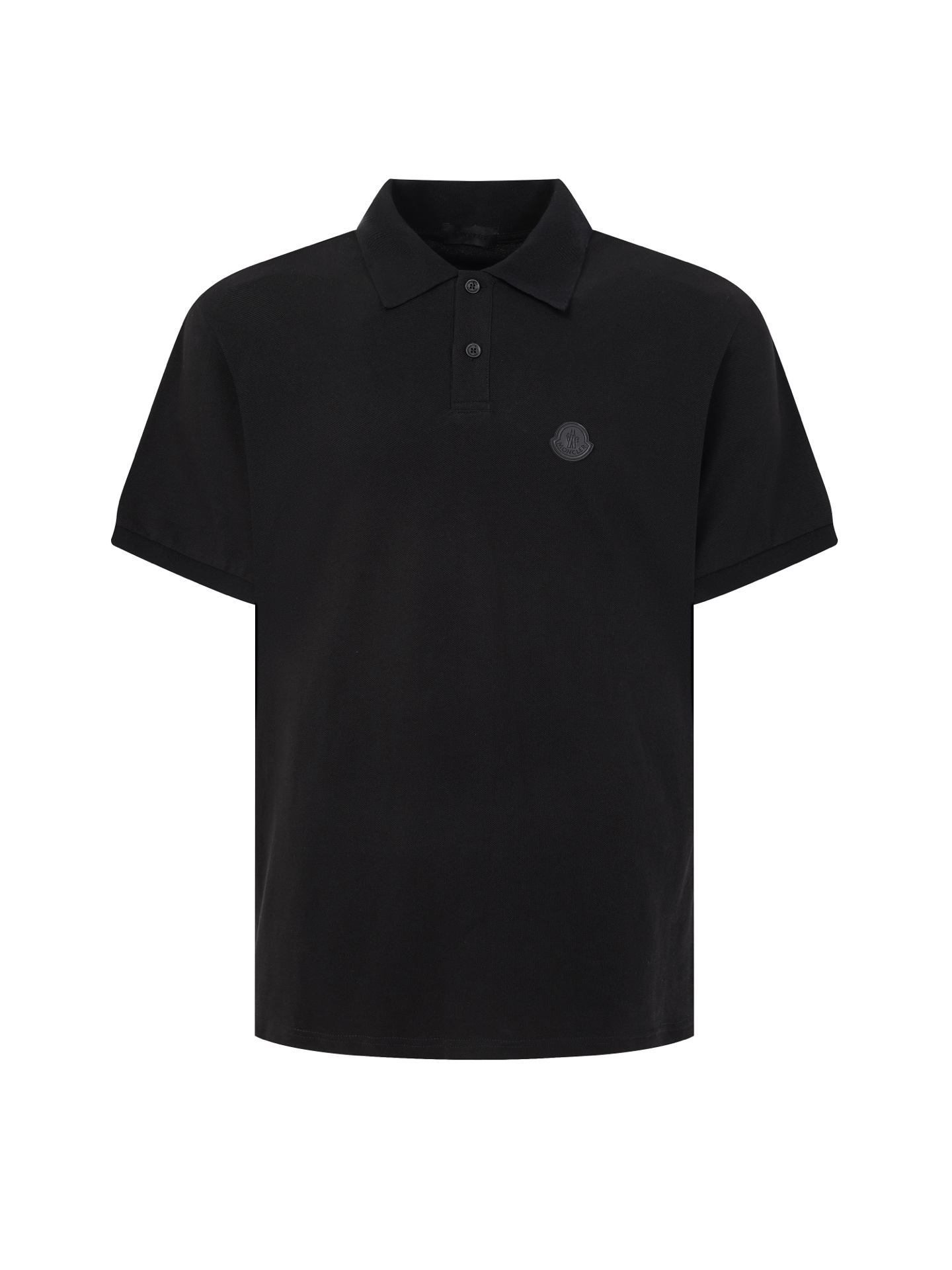 @115 Camisa POLO de piqué de algodón con parche del logo MONCLER 26SS ●Compra y desarrollo auténtico 3700 ●21 hilos de …