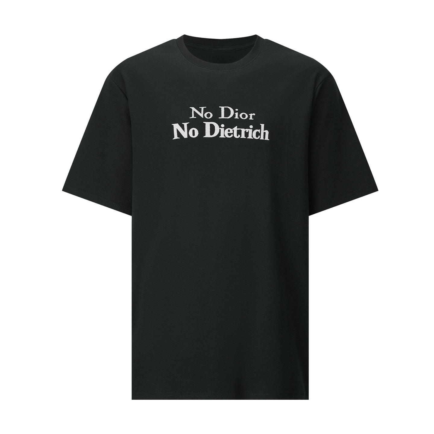 @ 95 Dior 26SS Declaración Logo bordado Manga corta (Negro) La tela está hecha de tela de algodón peinado de doble hilo…