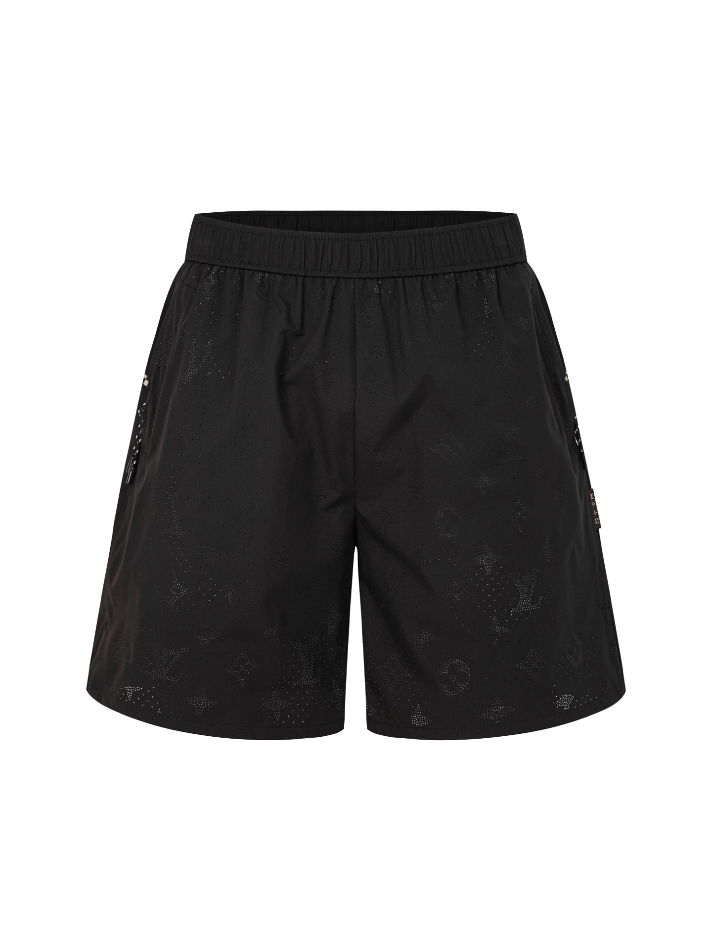 P175 Louis Vuitton/Luis Vuitton pantalones cortos deportivos con logotipo jacquard y tejido anti-desgarro. Tejido de me…