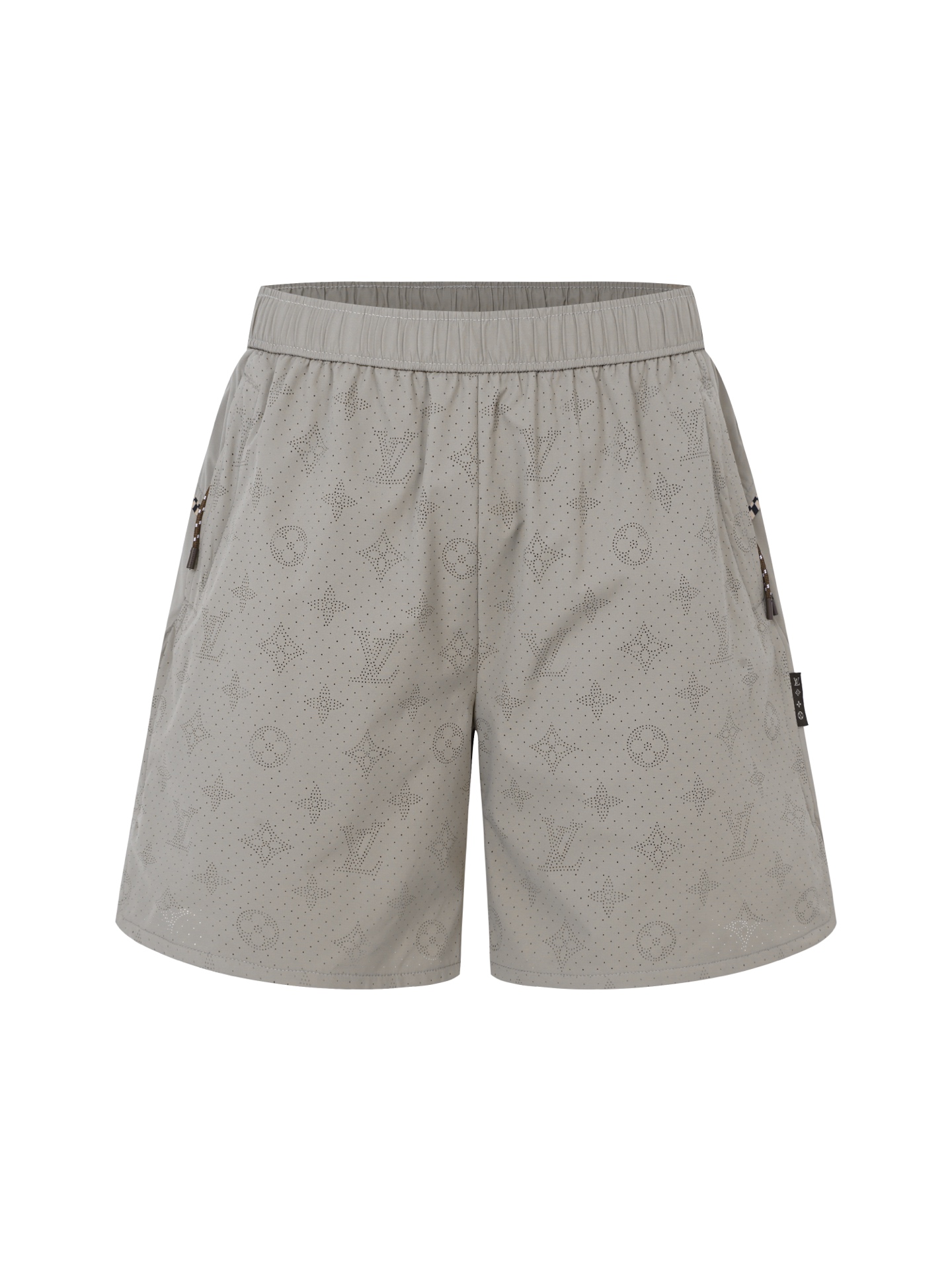 P175 Louis Vuitton/Luis Vuitton pantalones cortos deportivos con logotipo jacquard y tejido anti-desgarro. Tejido de me…