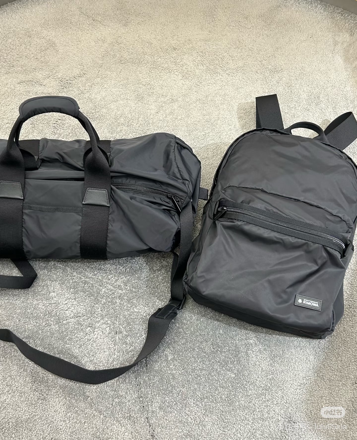 RIMOWA Foldable Duffel Bag Lightweight Nylon Travel Backpack, Black 3 i1745839428075 1177 0 1