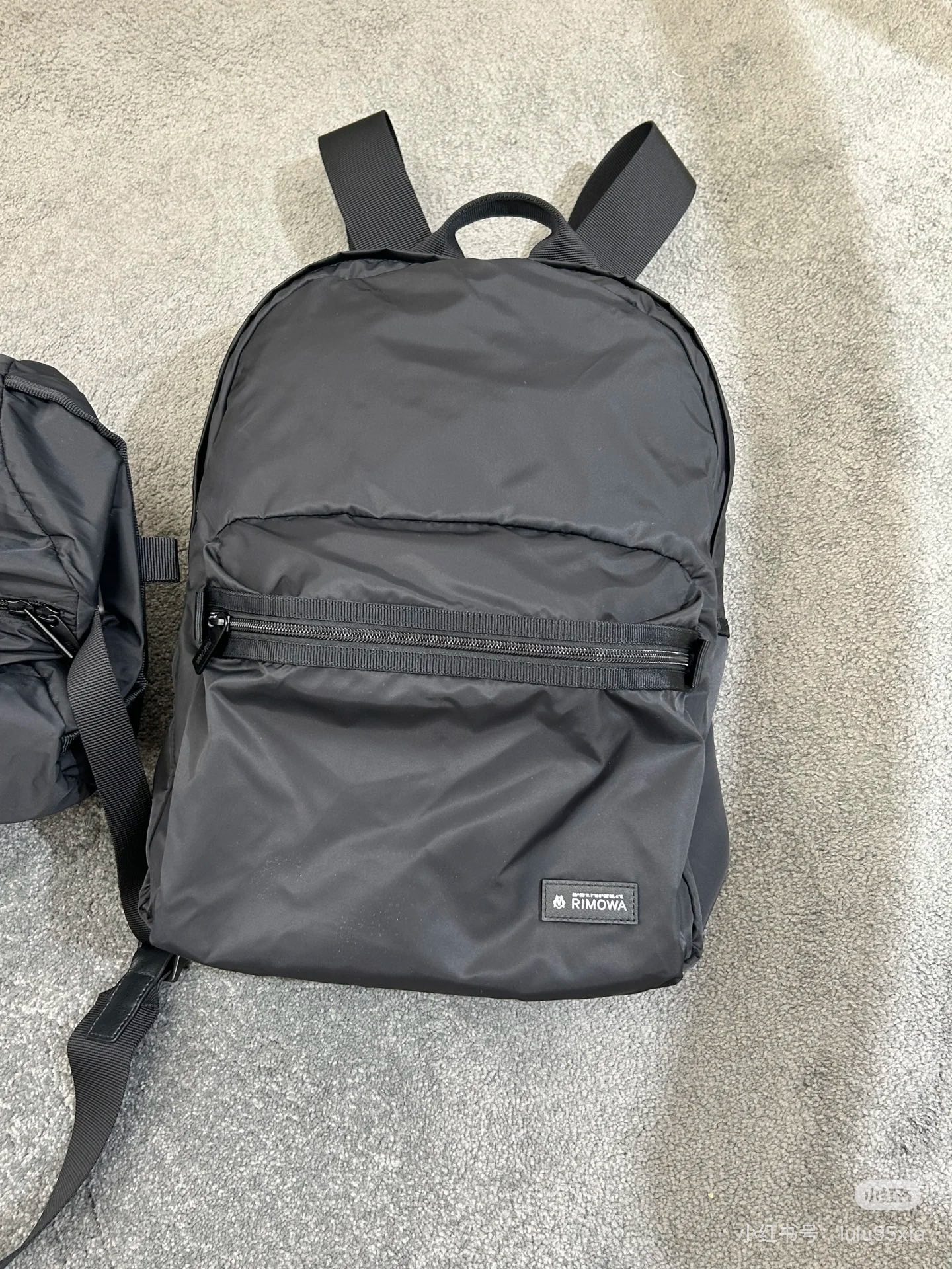 RIMOWA Foldable Duffel Bag Lightweight Nylon Travel Backpack, Black 6 i1745839428186 6047 0 4