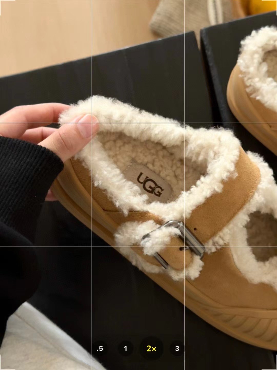 “Fresh Wool Money UGG Ballet Snow Boots, Size 35-40, Crocs Collaboration” - 图片 3