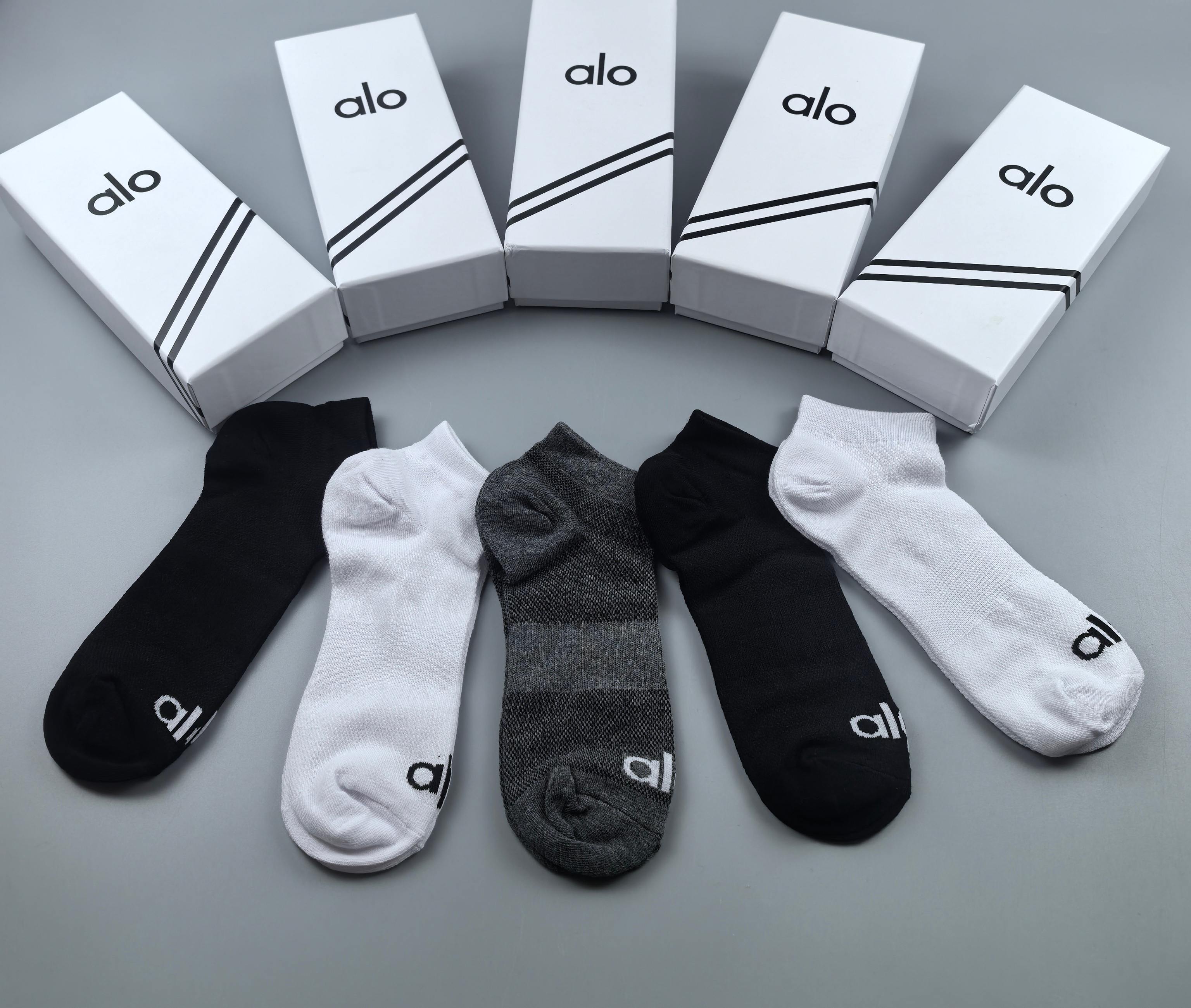 Calcetines Deportivos Alo de Algodón Premium para Hombre y Mujer