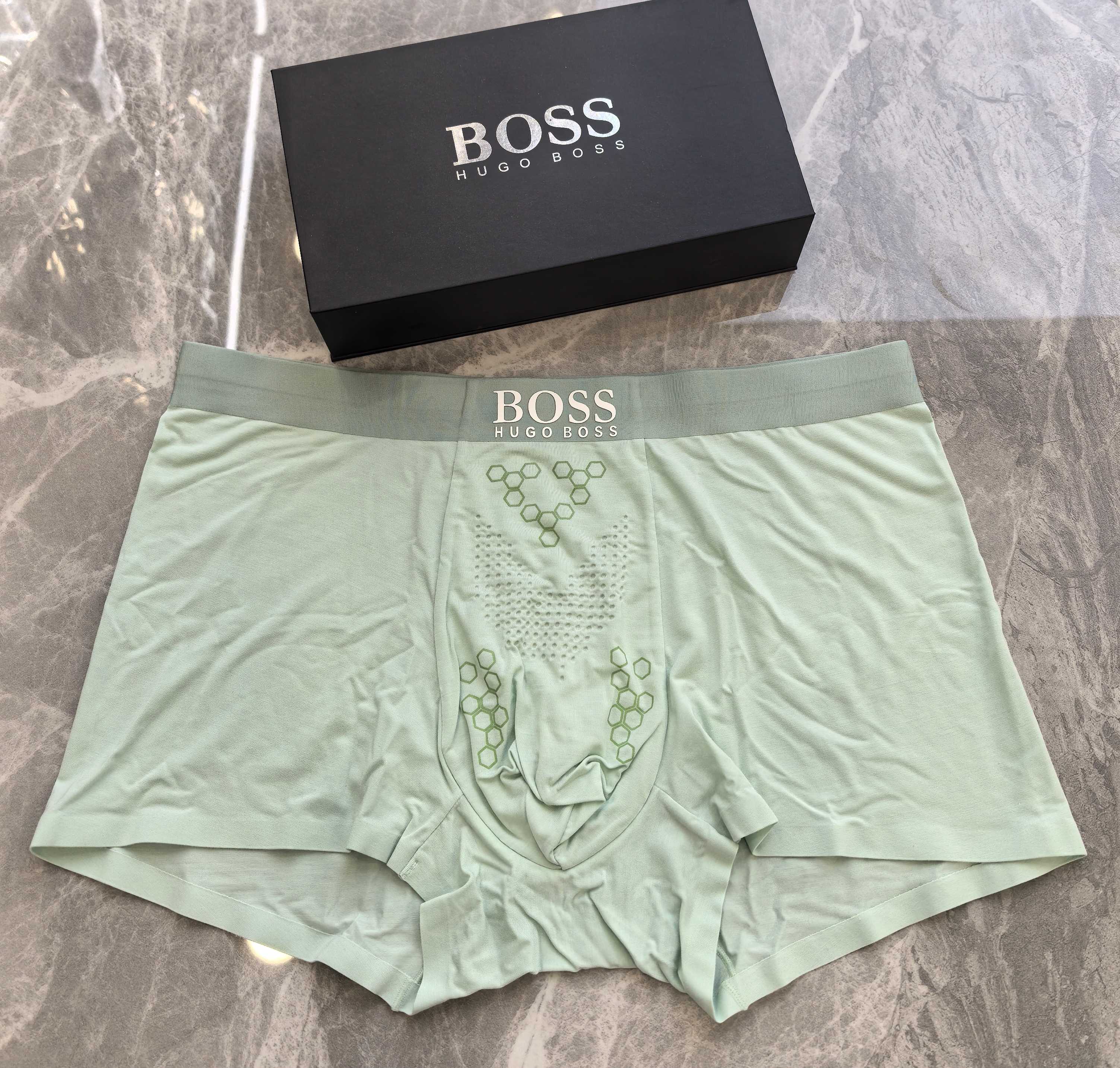  新品！BOSS原单品质，时尚潮男新品 锦纶冰丝无缝切割工艺 科学配 80支蓝鲸莫代尔，丝滑 透气 舒适