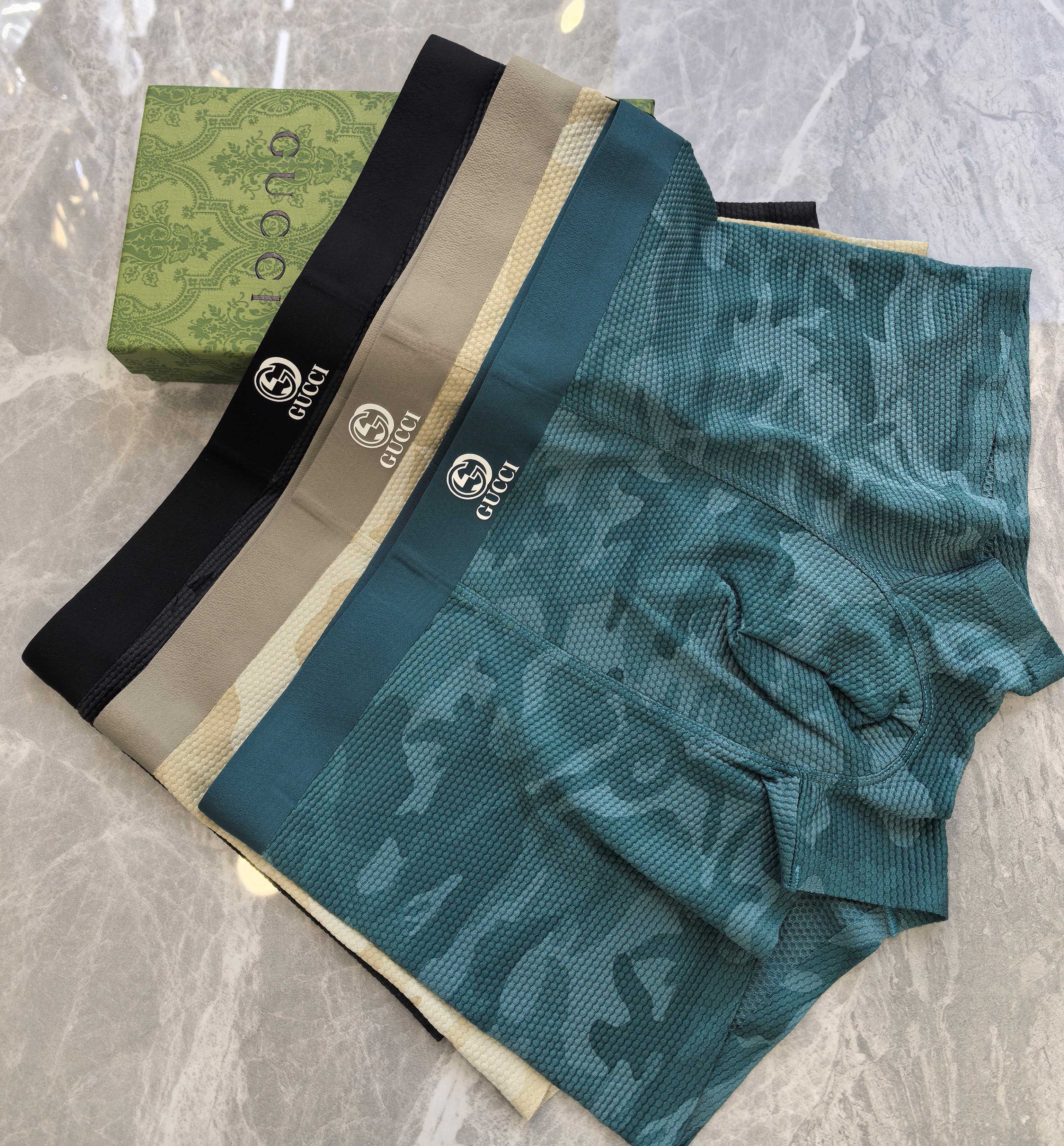  GUCCI（古奇）原单品质！精品盒装男士内裤！外贸国外订单，高品质，锦纶冰丝无痕切割工艺 科学配 82