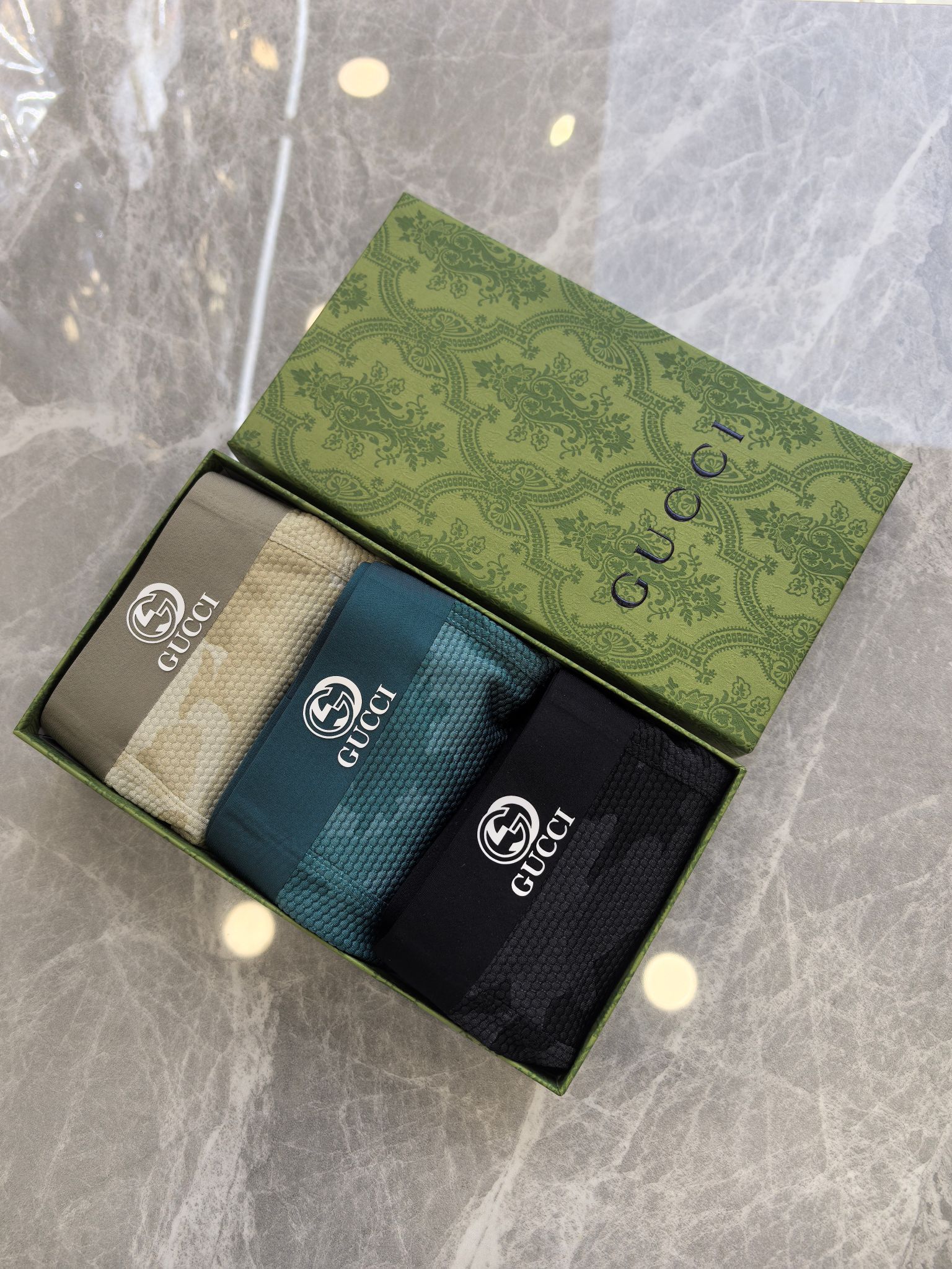  GUCCI（古奇）原单品质！精品盒装男士内裤！外贸国外订单，高品质，锦纶冰丝无痕切割工艺 科学配 82