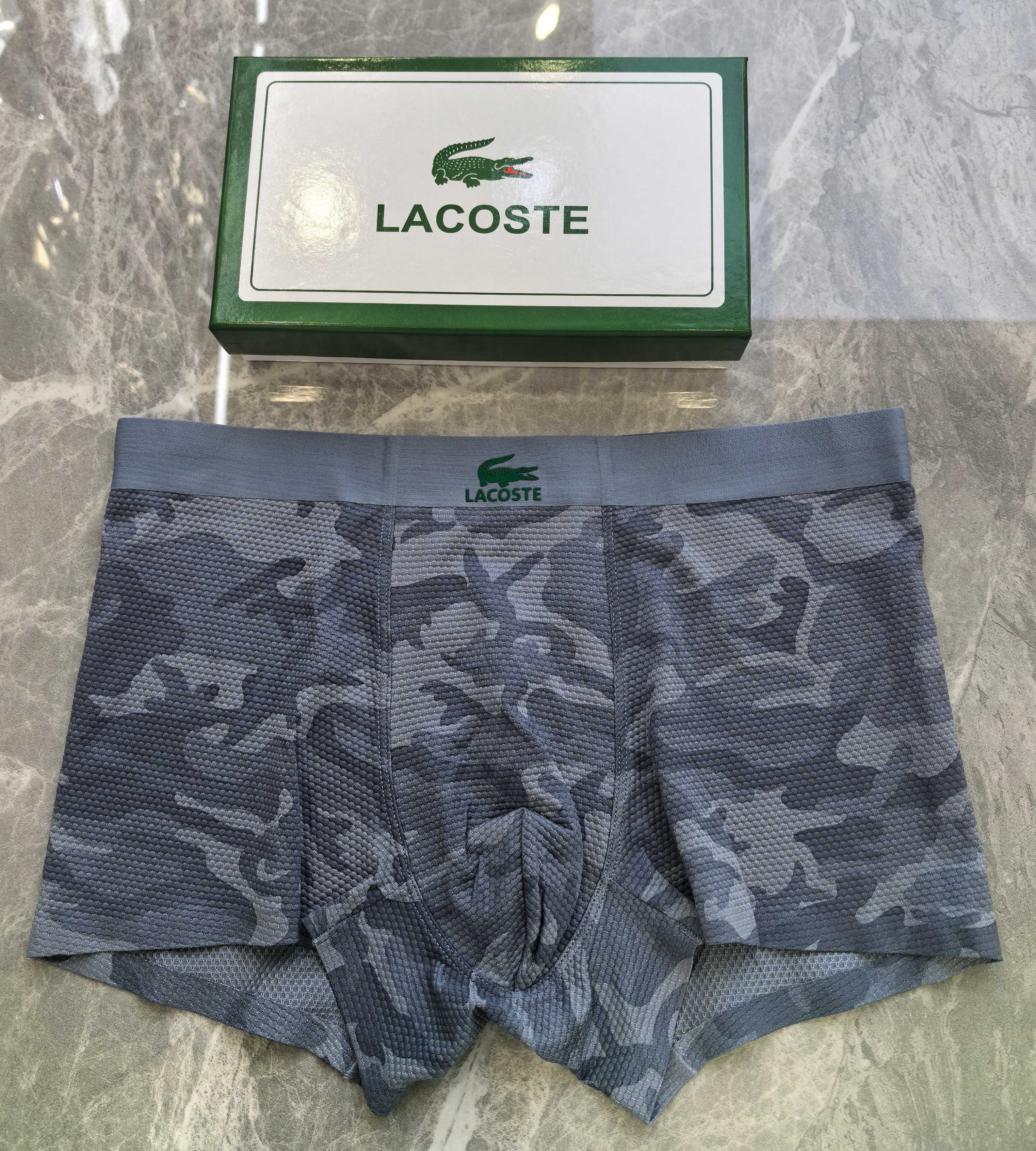  新品！LACOSTE（鳄鱼🐊）原单品质，时尚潮男新品 锦纶冰丝无缝切割工艺 科学配 80支蓝鲸莫代尔，