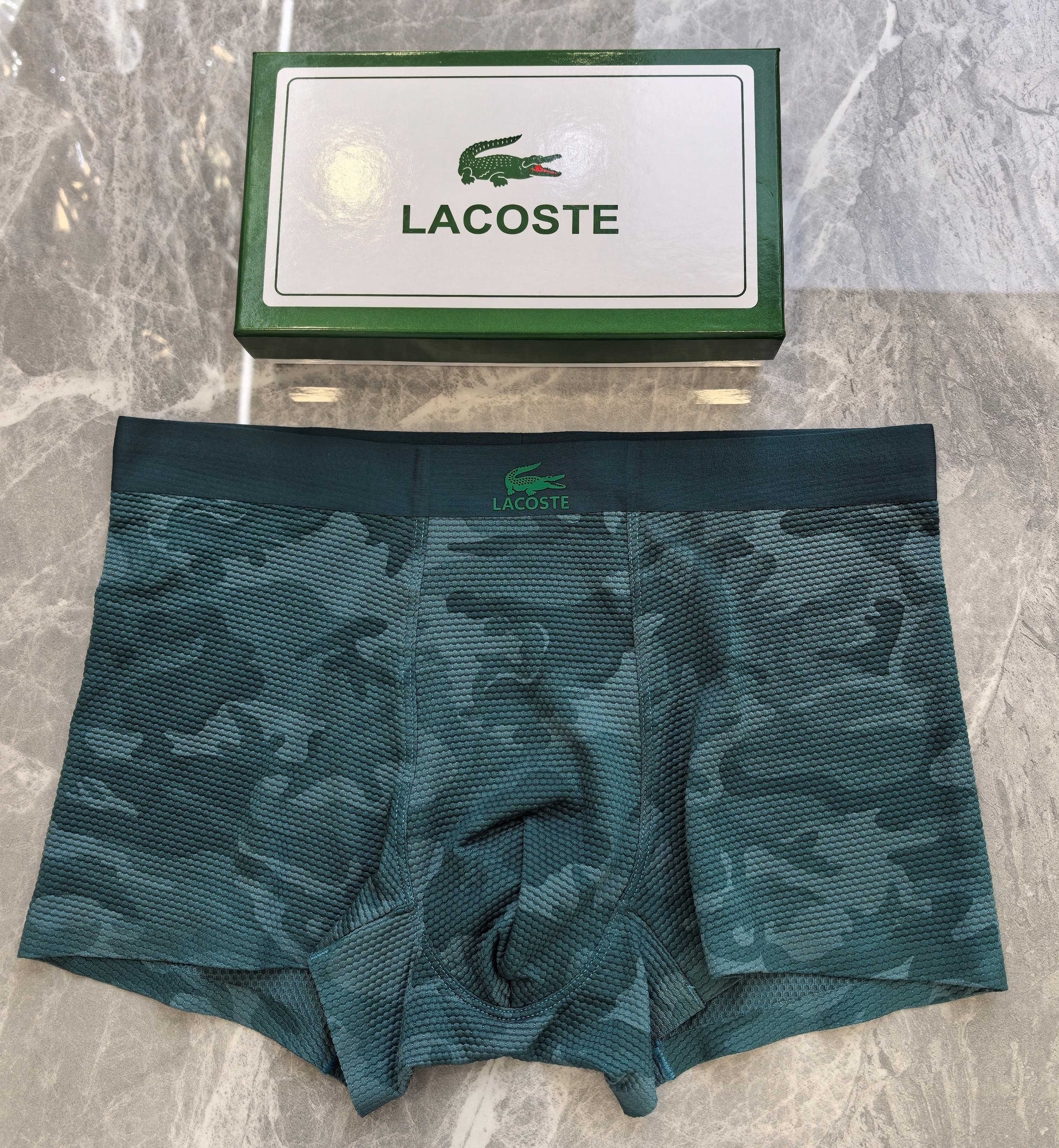  新品！LACOSTE（鳄鱼🐊）原单品质，时尚潮男新品 锦纶冰丝无缝切割工艺 科学配 80支蓝鲸莫代尔，