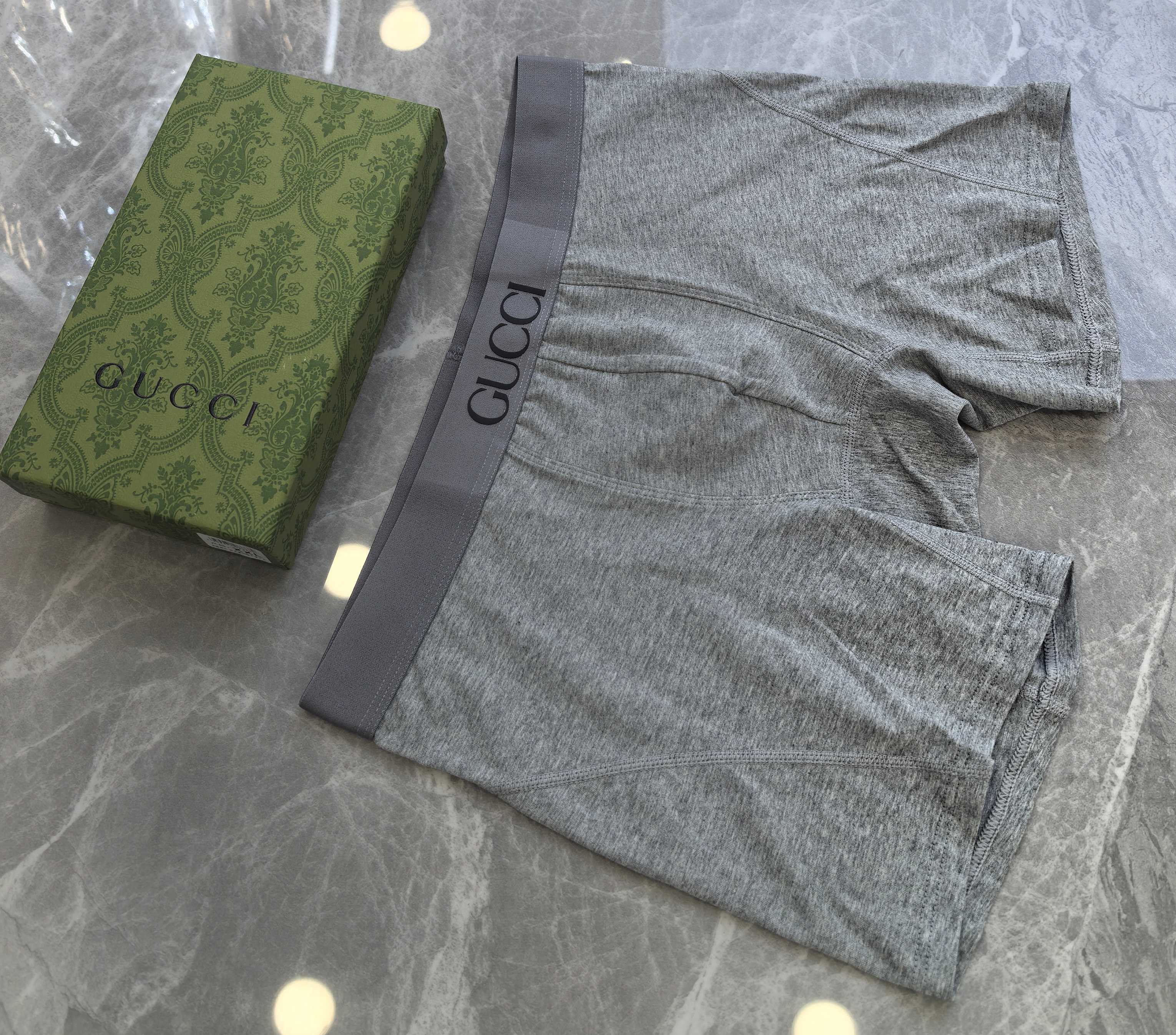 Serie alargada: GUCCI (Gucci) 95% algodón, tallas: L, XL, XXL, 3XL, talla grande, una caja de tres.