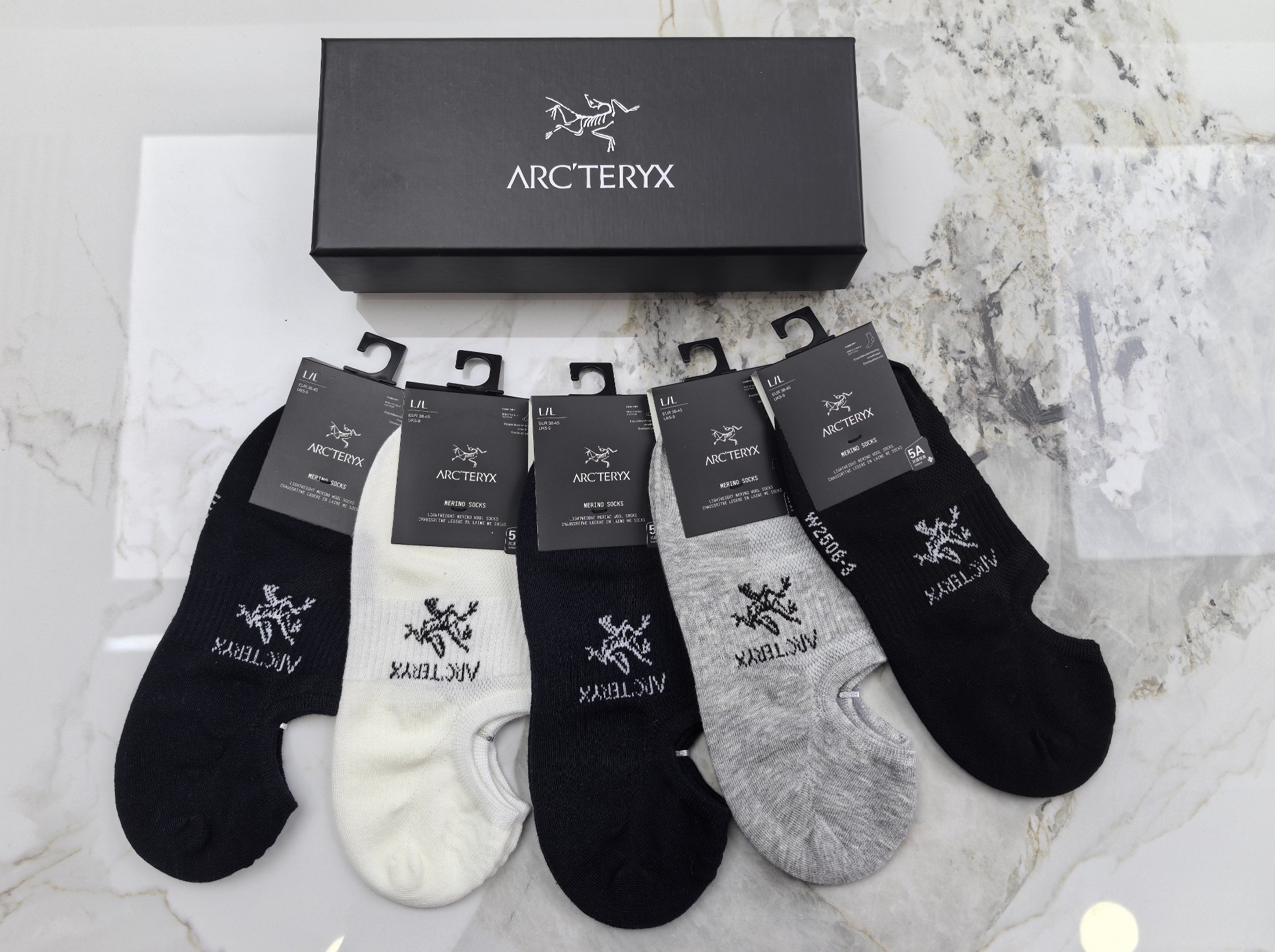 Calcetines semi-invisibles de ARC'TERYX ~ Calidad de algodón puro, no se caen y son invisibles. Sin devoluciones ni cam…