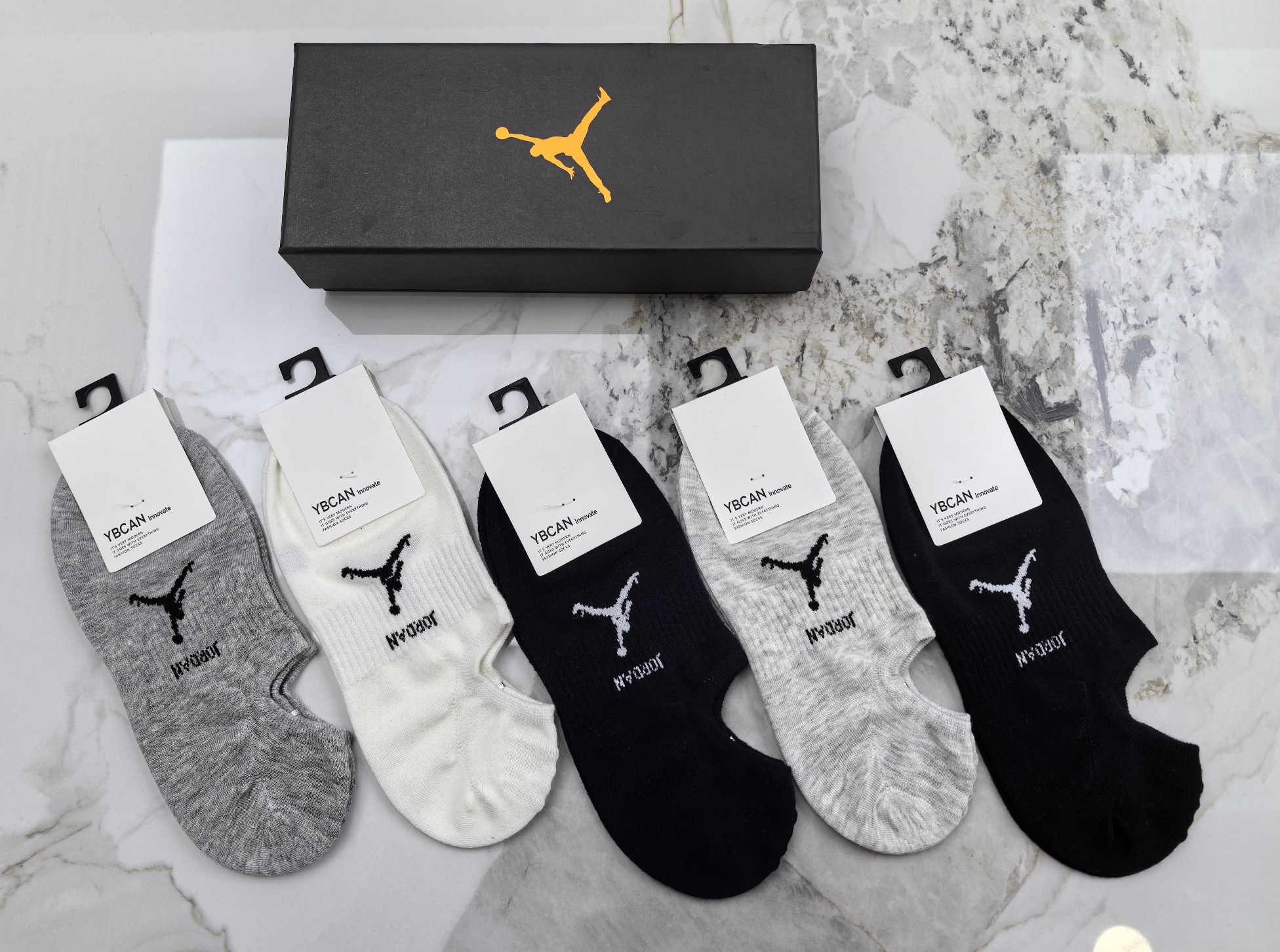 🔥🔥🔥AIR JORDAN（乔丹） 半隐形袜～纯棉质量、不掉跟又隐形、