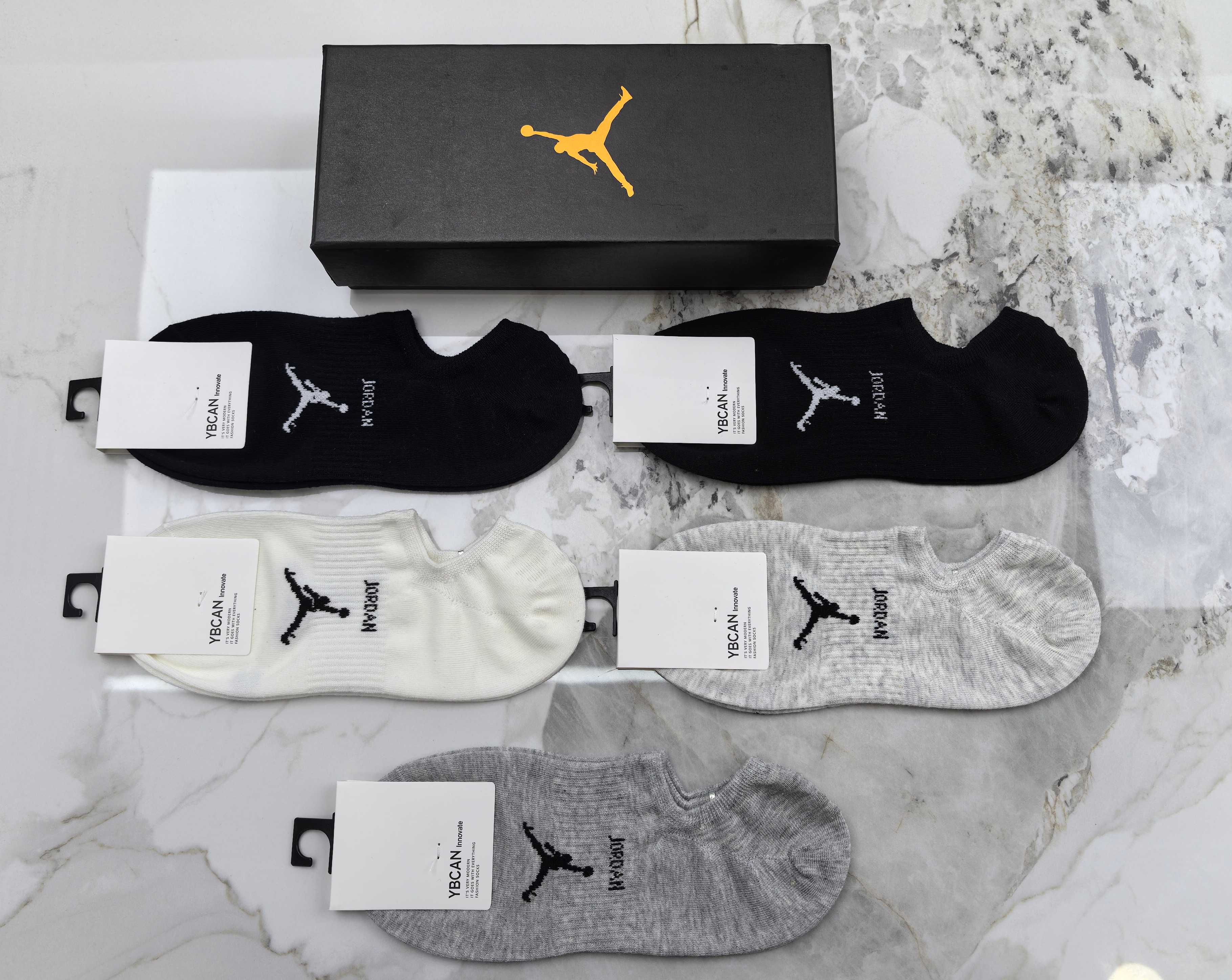 🔥🔥🔥AIR JORDAN（乔丹） 半隐形袜～纯棉质量、不掉跟又隐形、