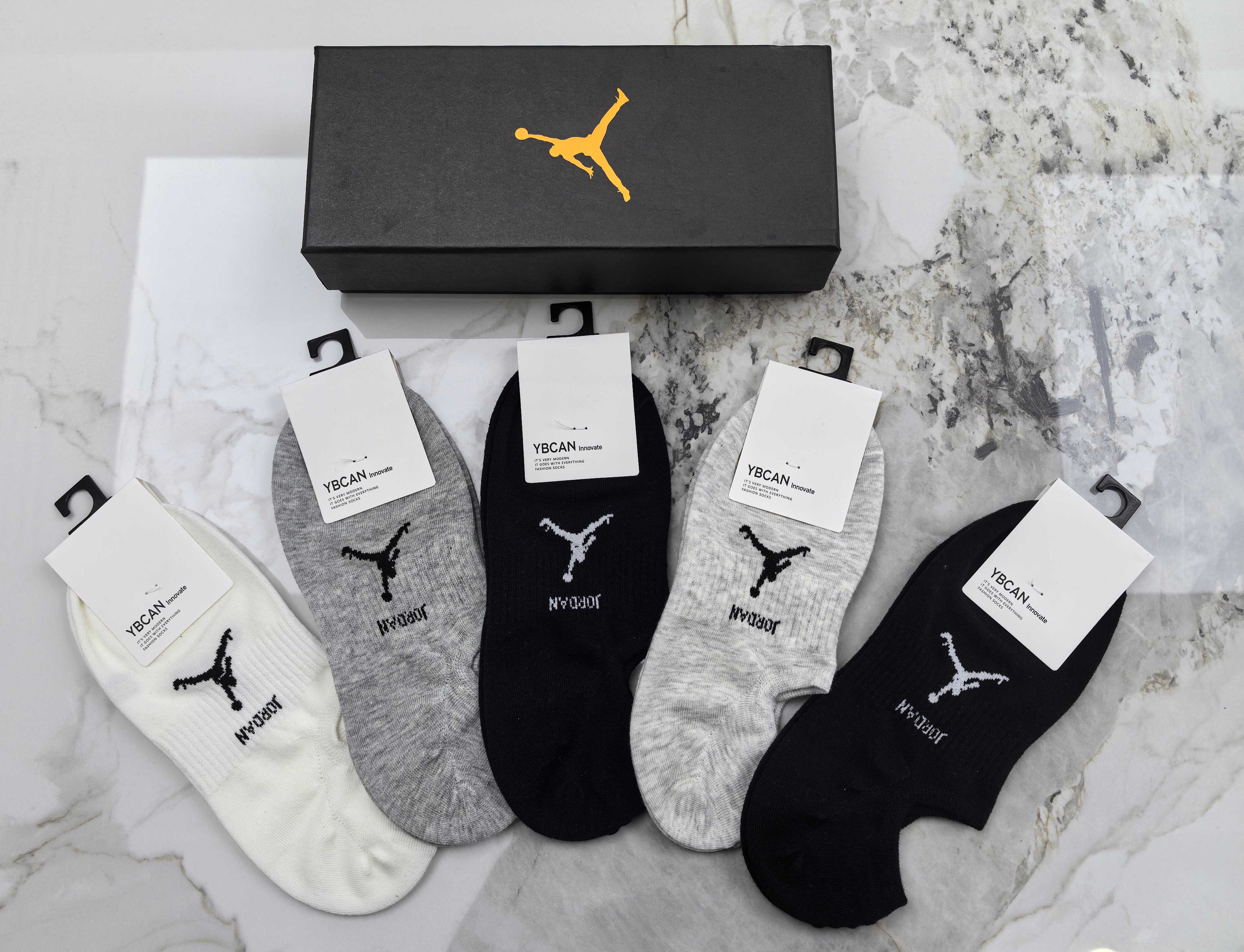 🔥🔥🔥AIR JORDAN（乔丹） 半隐形袜～纯棉质量、不掉跟又隐形、