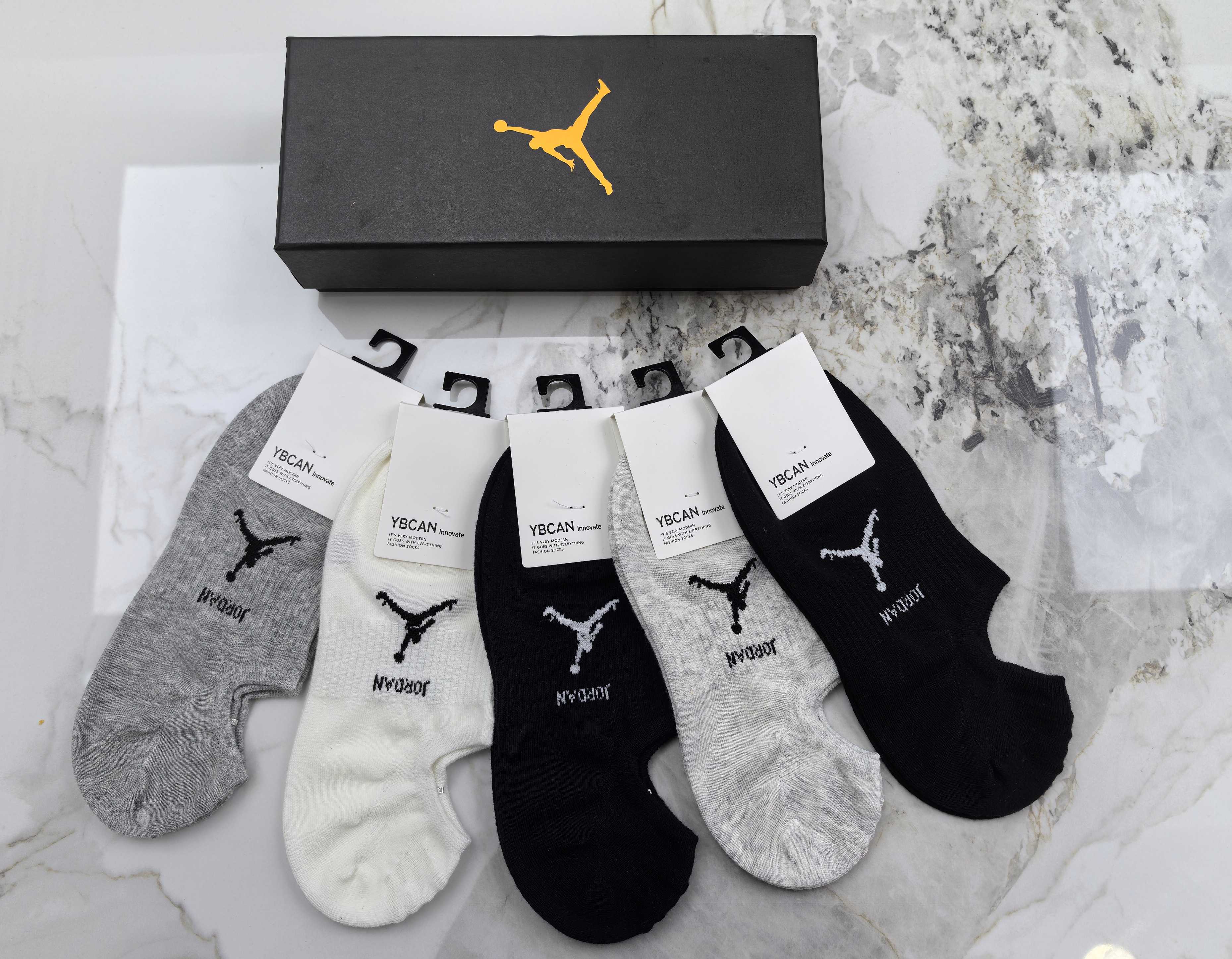 🔥🔥🔥AIR JORDAN（乔丹） 半隐形袜～纯棉质量、不掉跟又隐形、
