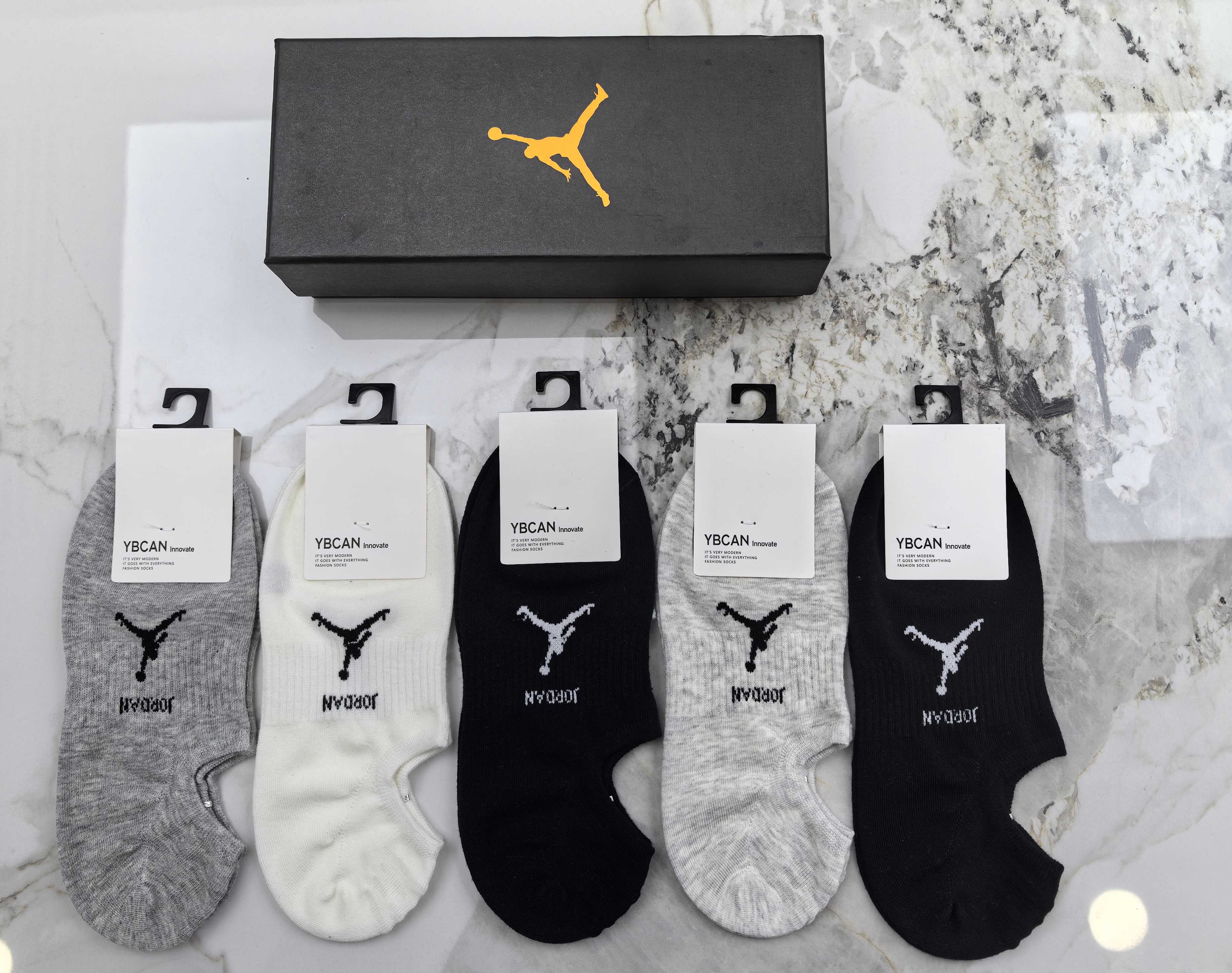🔥🔥🔥AIR JORDAN（乔丹） 半隐形袜～纯棉质量、不掉跟又隐形、