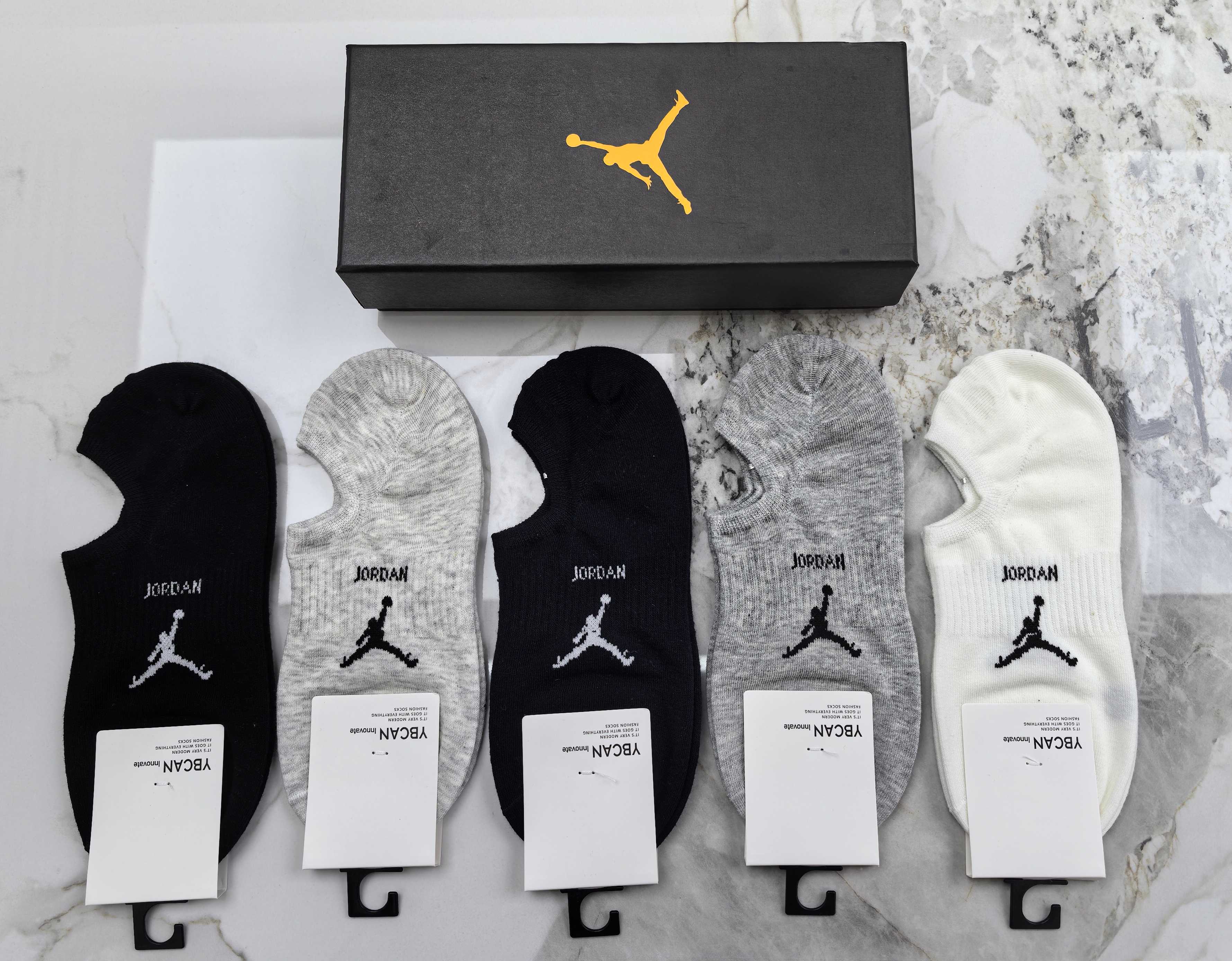 🔥🔥🔥AIR JORDAN（乔丹） 半隐形袜～纯棉质量、不掉跟又隐形、