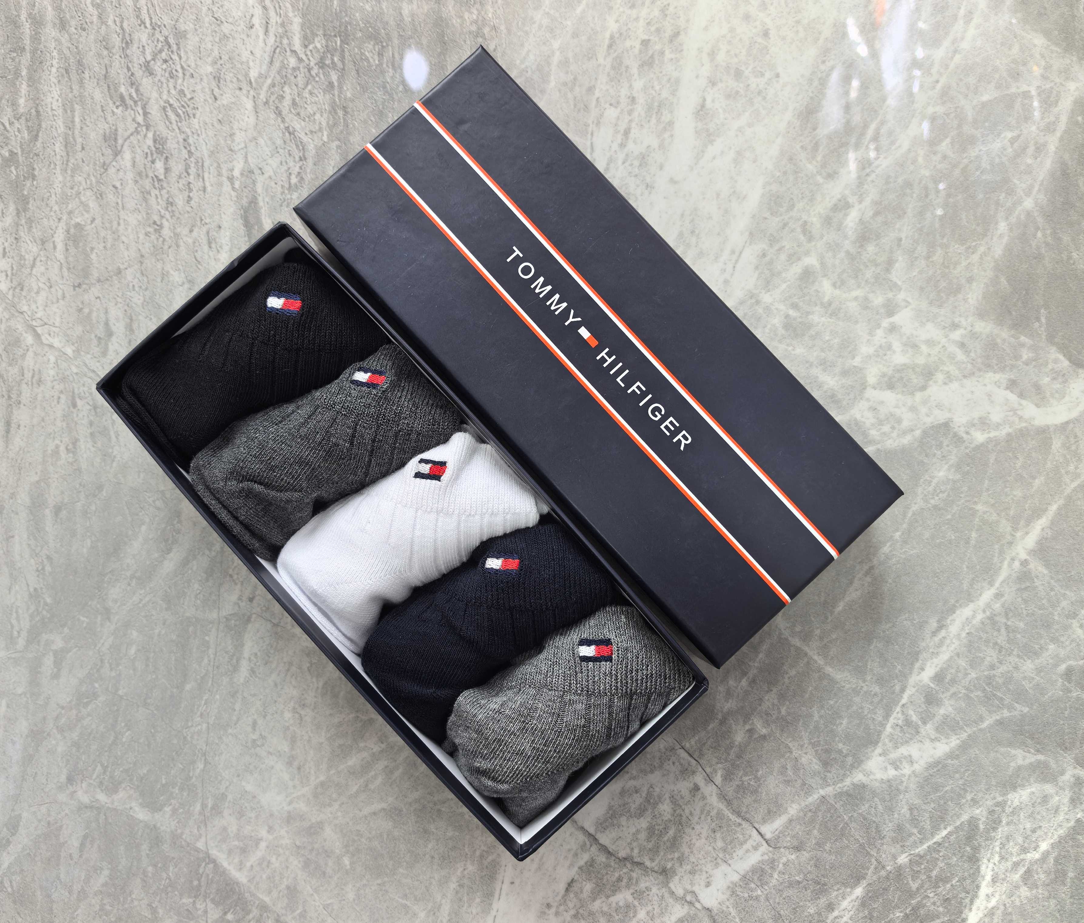 外单系列：纯棉、tommy(汤米)一盒5双入、现货