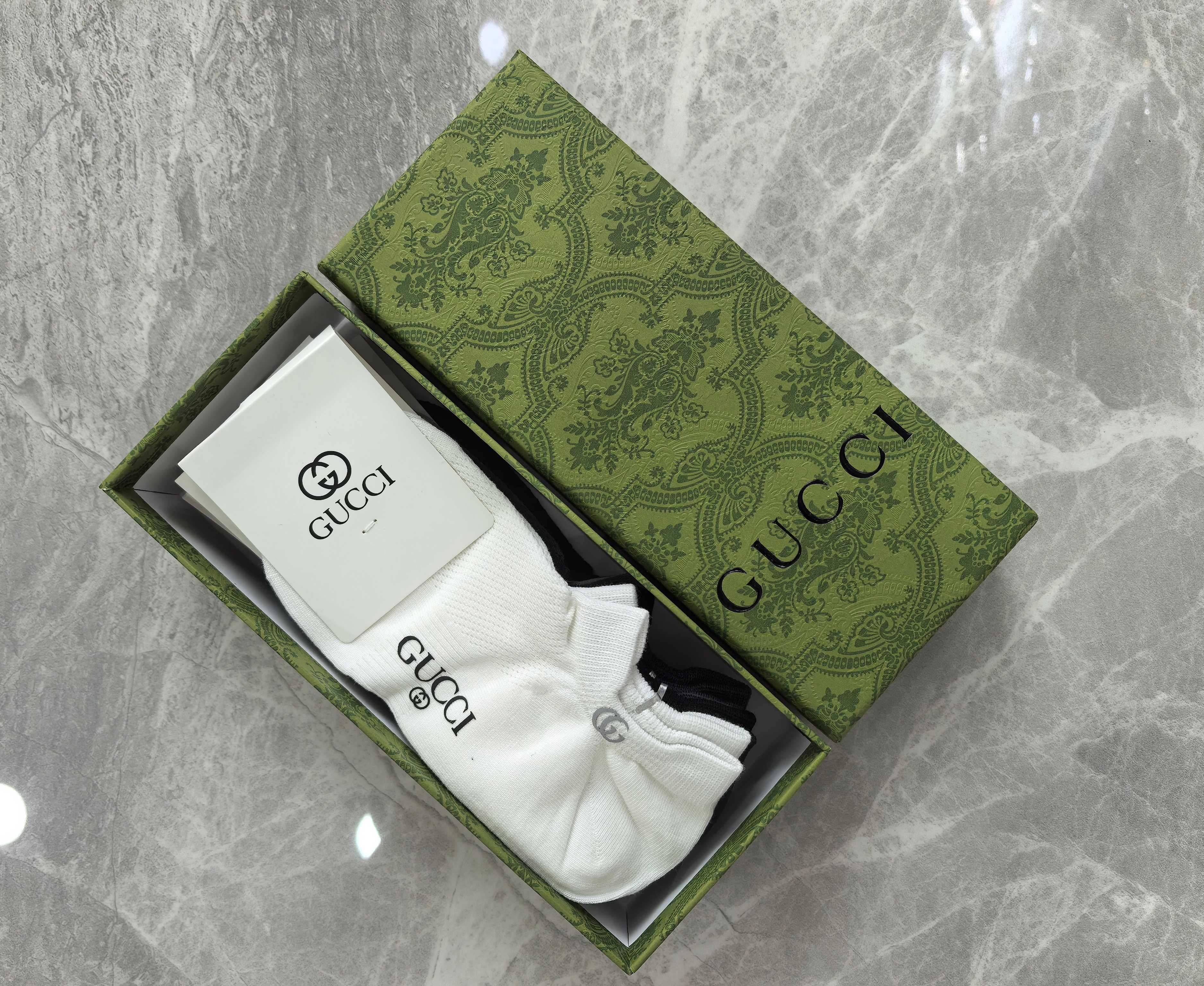 🔥🔥🔥高货来了：GUCCI（古奇）重工系列～浅口袜型、绝不掉跟、网面设计～纯棉质量～