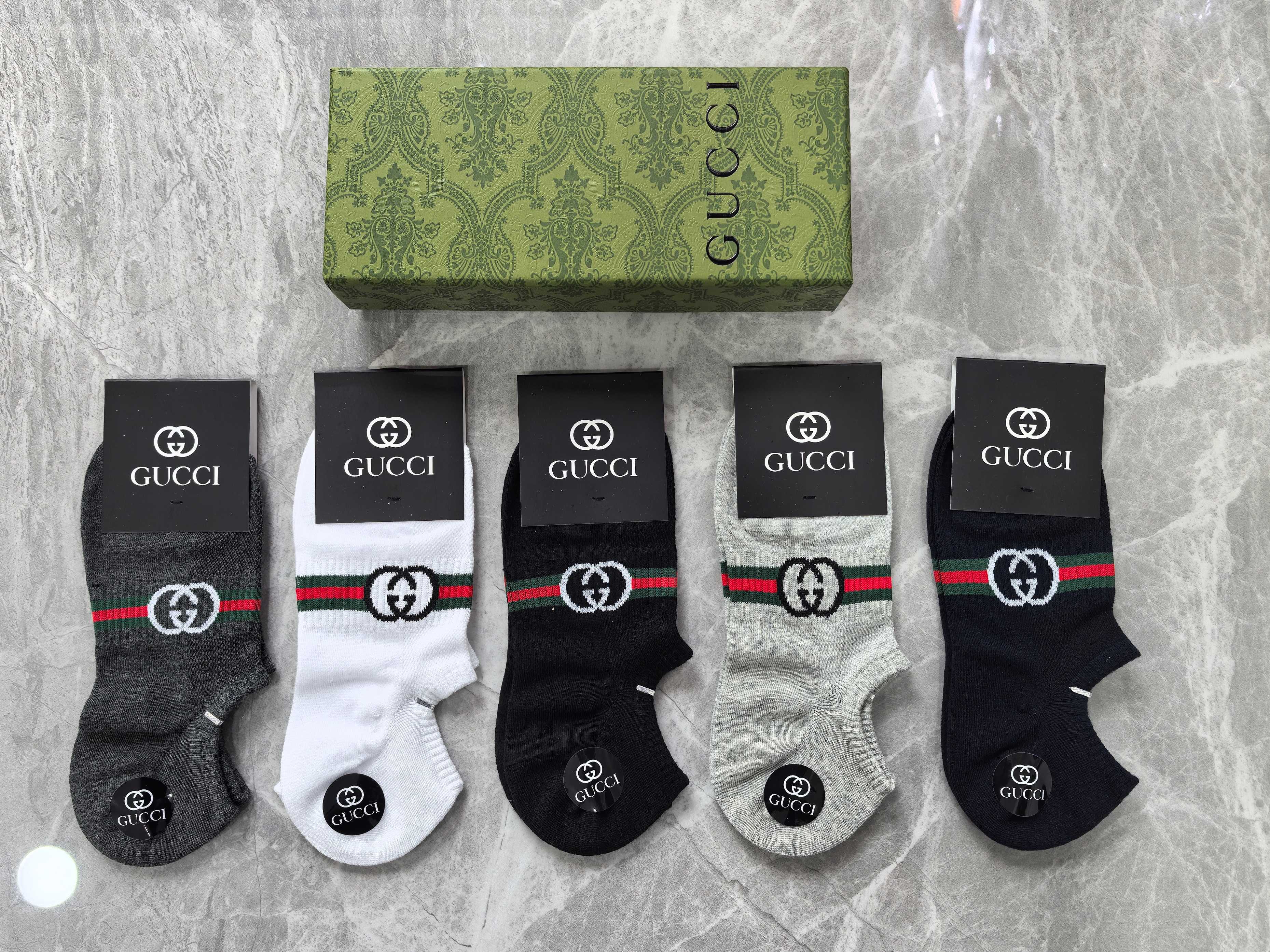 🔥🔥🔥GUCCI（古琦） 半隐形袜～纯棉质量、不掉跟又隐形、