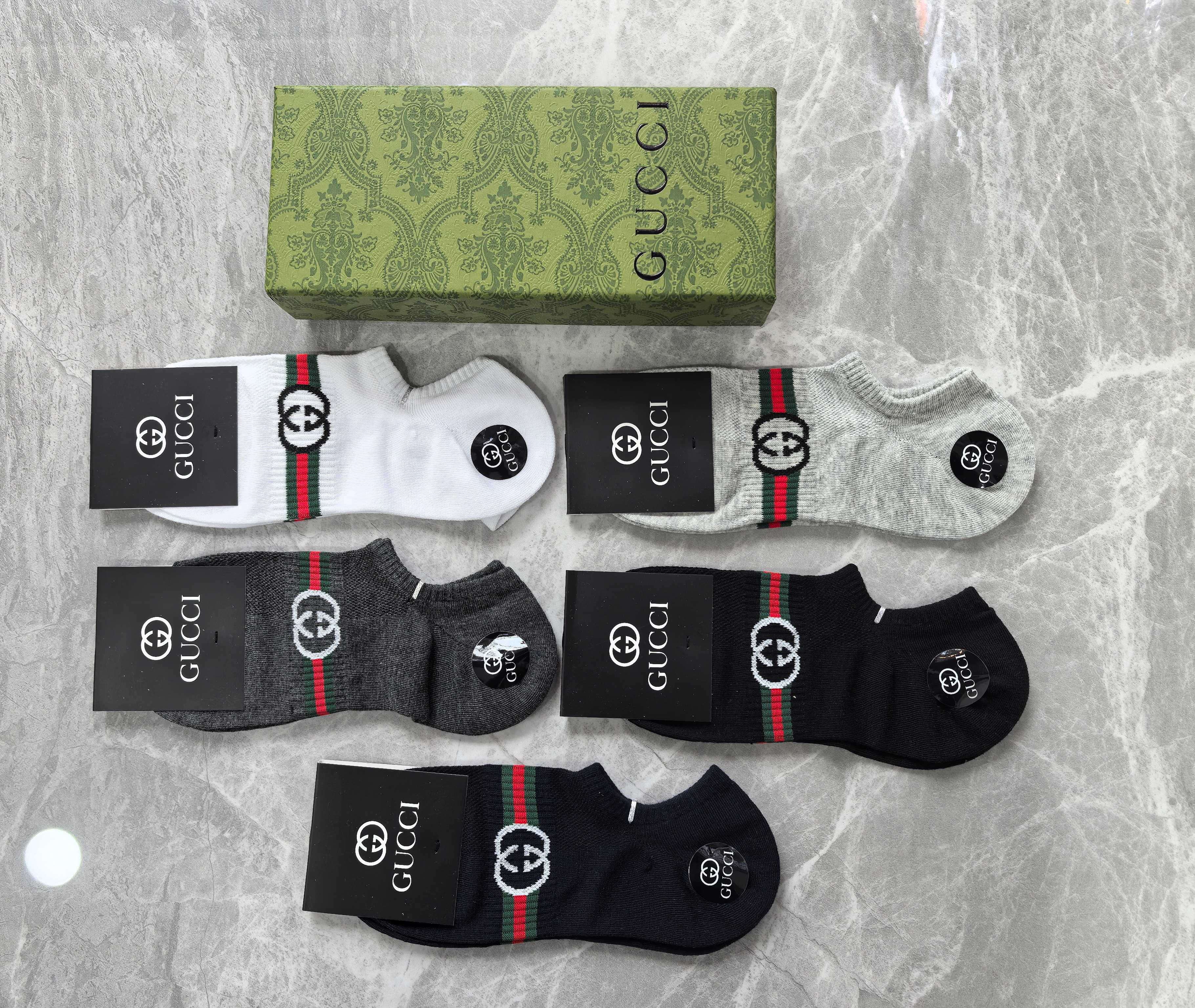 🔥🔥🔥GUCCI（古琦） 半隐形袜～纯棉质量、不掉跟又隐形、