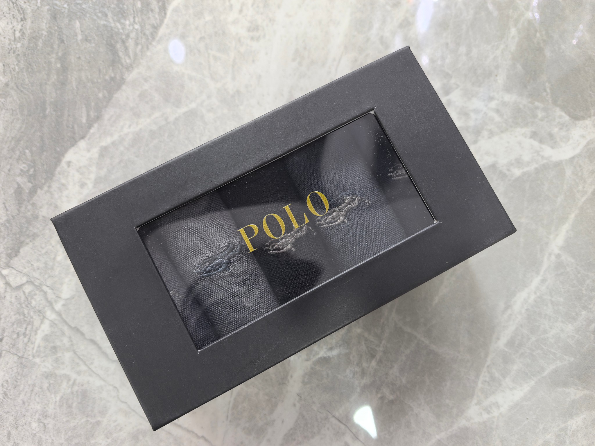新款上市、长筒商务系列：～莫代尔材质～POLO穿着舒适透气、柔软贴脚、磁铁盒子上档次～一盒5双入、