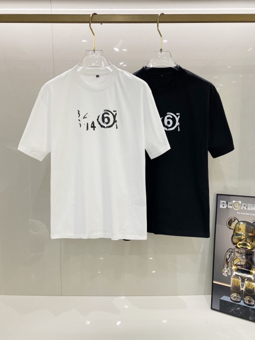 Maison Margiela Printed Cotton T-Shirt - Fashionable and Comfortable 1 Maison Margiela Printed Cotton T-Shirt - Fashionable and Comfortable