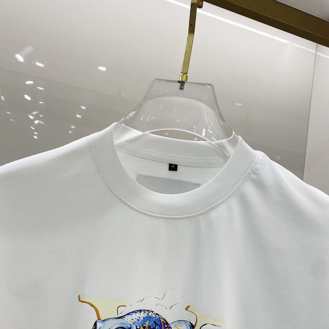 Louis Vuitton 2025 Spring/Summer Classic Crew Neck Short Sleeve T-Shirt 4 i1740914301 8185 3