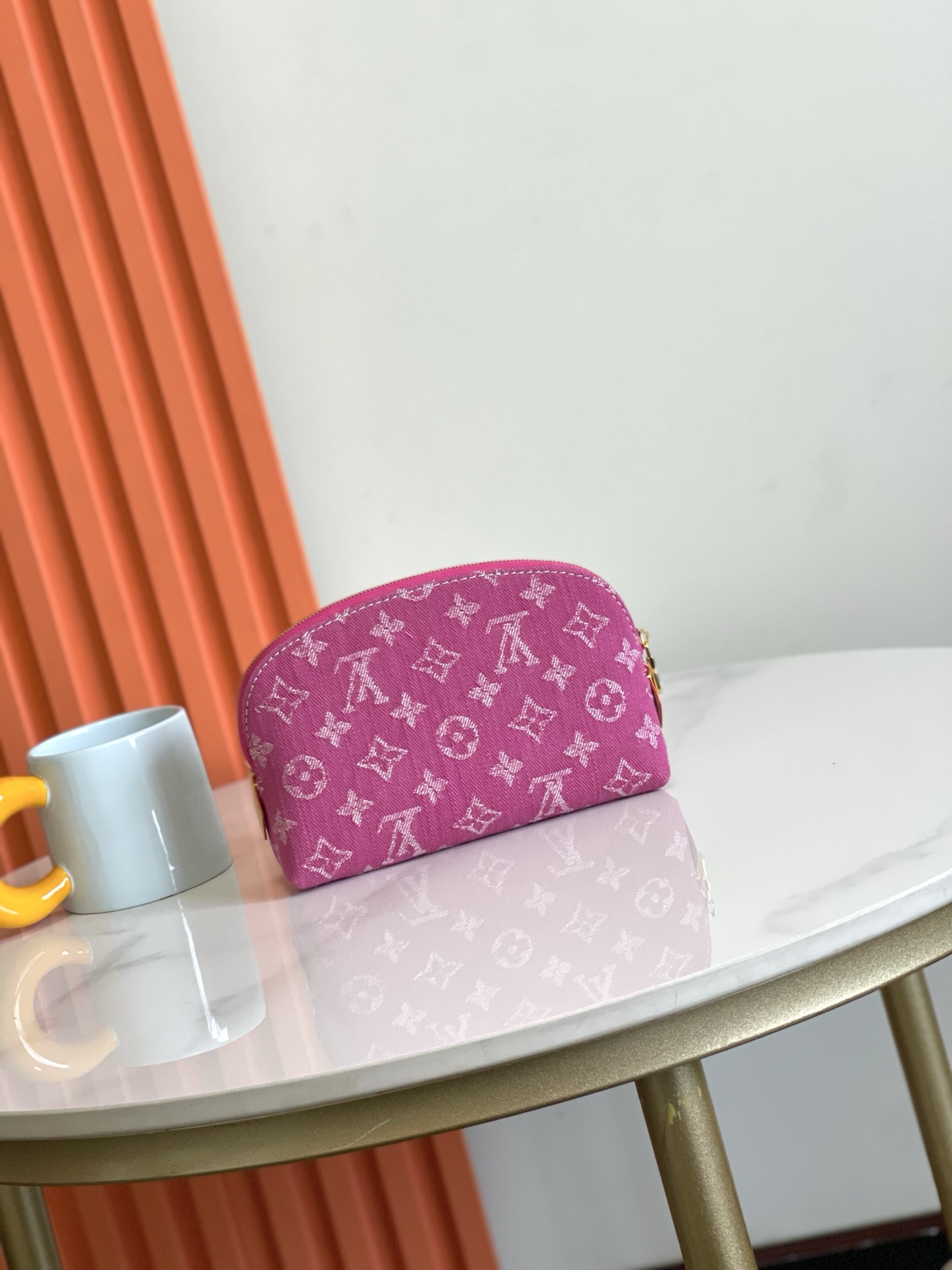 [庆祝][烟花]顶级原单，163C01芯片，半钢五金，M28050红 ，兰本款 Pochette Cos