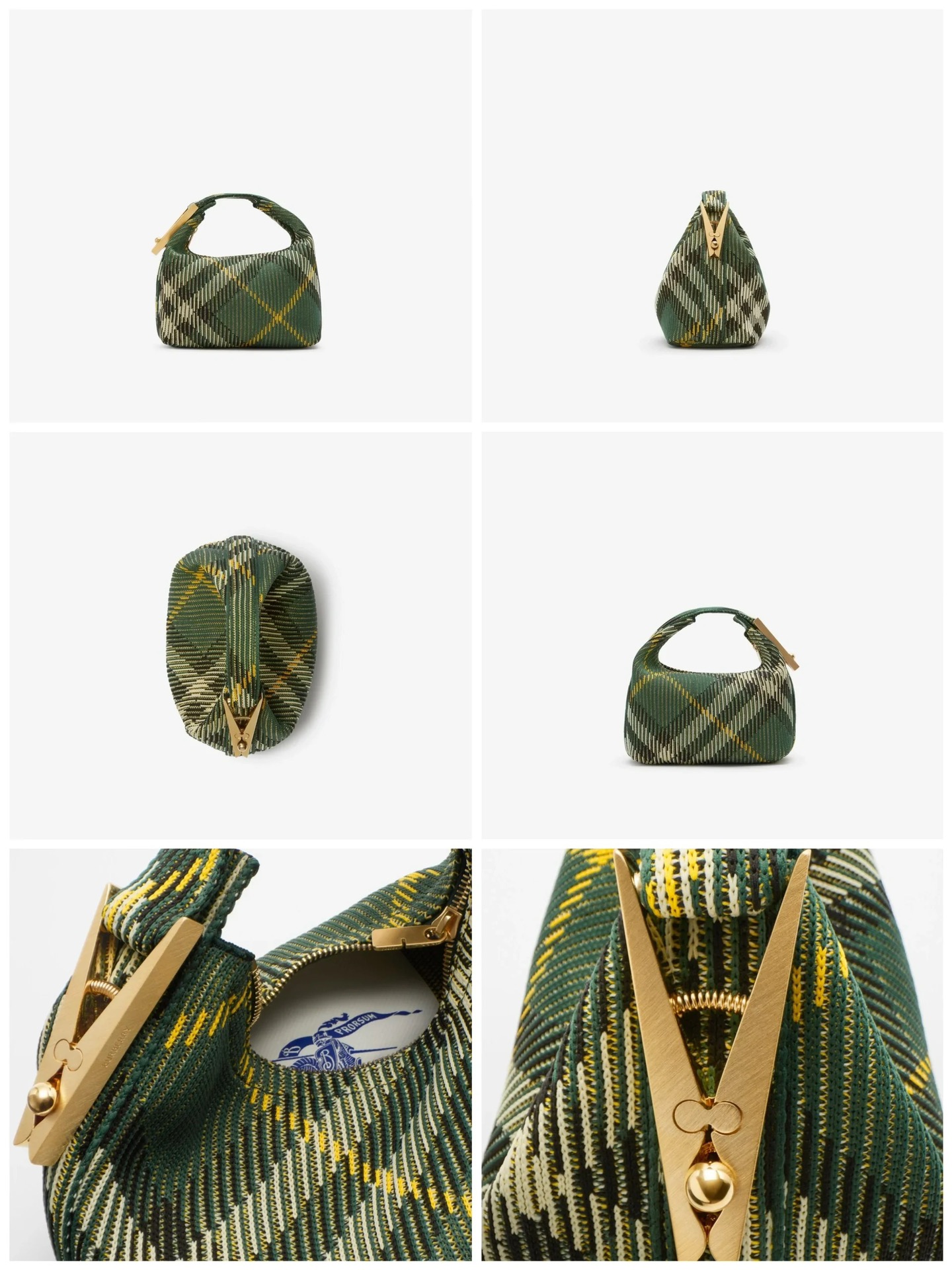 Burberry We got this bbr lunch box bag in three colors, original factory grade, made in Guan
