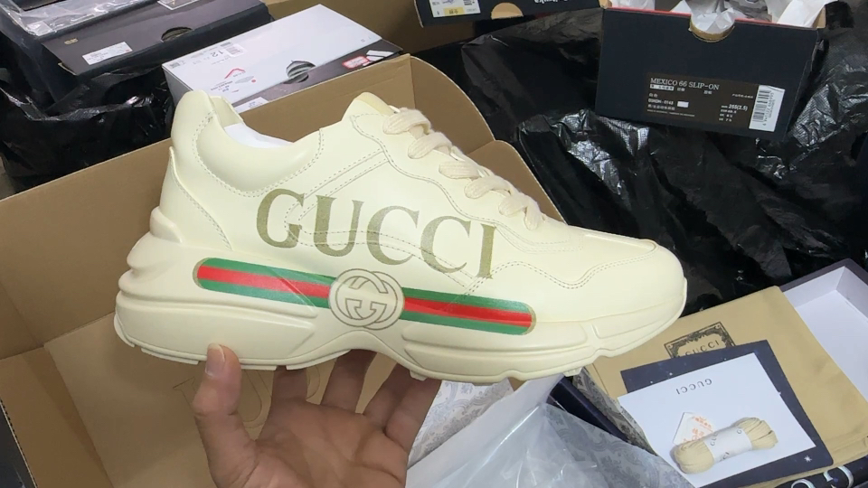 古馳gucci 老爹鞋發貨實拍