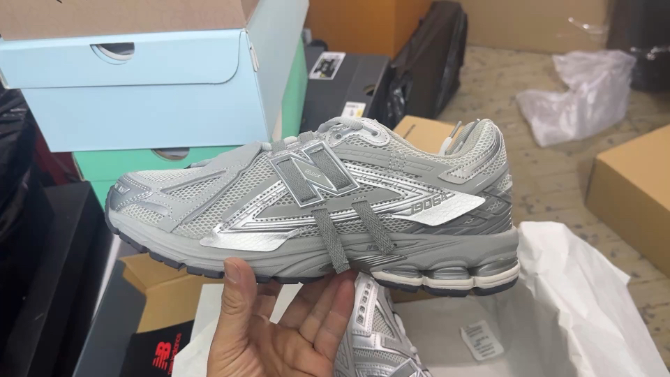 NB1906銀灰色發貨實拍