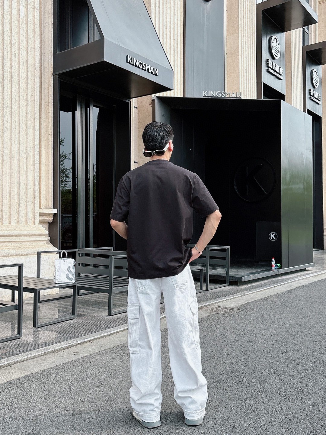 巴宝莉🌾、🆕2026春夏新品发售新品短袖T恤，面料采用新疆长绒棉，温儒柔软 细腻柔软 上身自然是舒适 凉