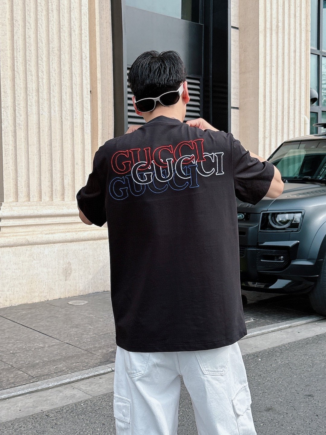 古奇🌾、🆕2026春夏新品发售新品短袖T恤，面料采用新疆长绒棉，温儒柔软 细腻柔软 上身自然是舒适 凉爽