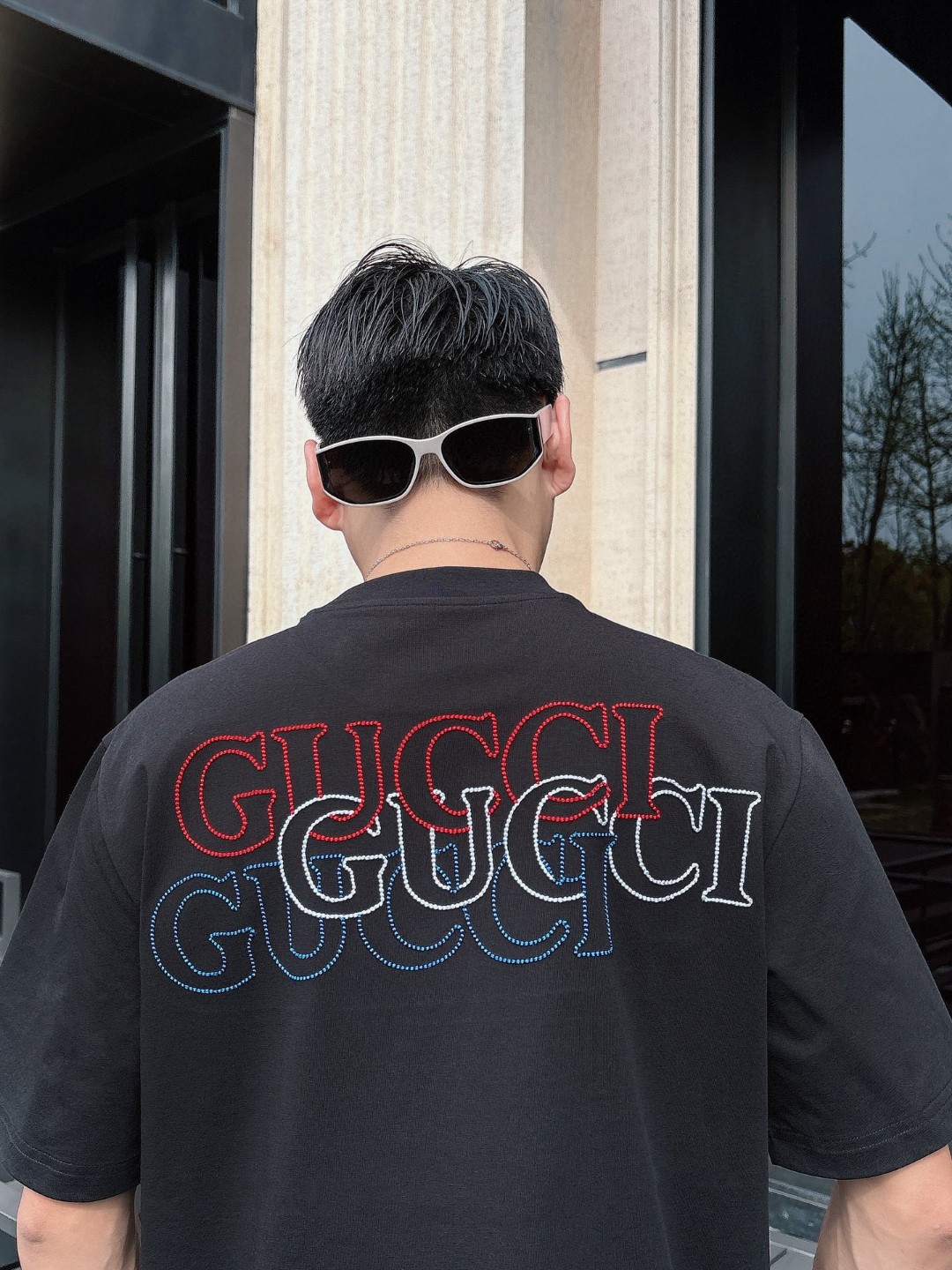 古奇🌾、🆕2026春夏新品发售新品短袖T恤，面料采用新疆长绒棉，温儒柔软 细腻柔软 上身自然是舒适 凉爽