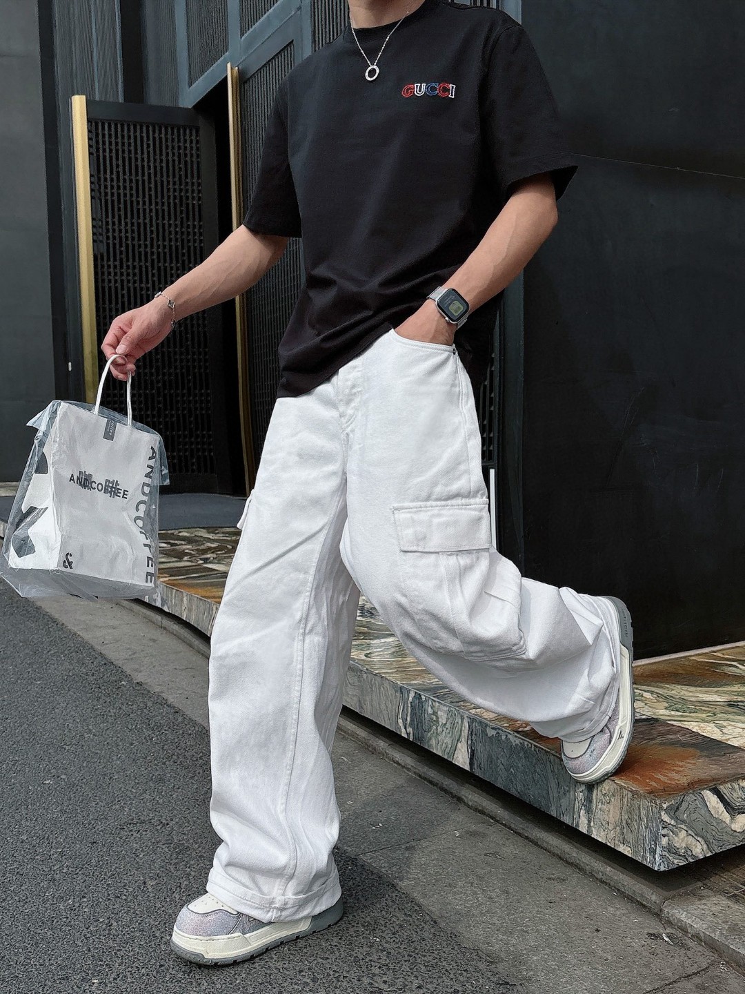 古奇🌾、🆕2026春夏新品发售新品短袖T恤，面料采用新疆长绒棉，温儒柔软 细腻柔软 上身自然是舒适 凉爽