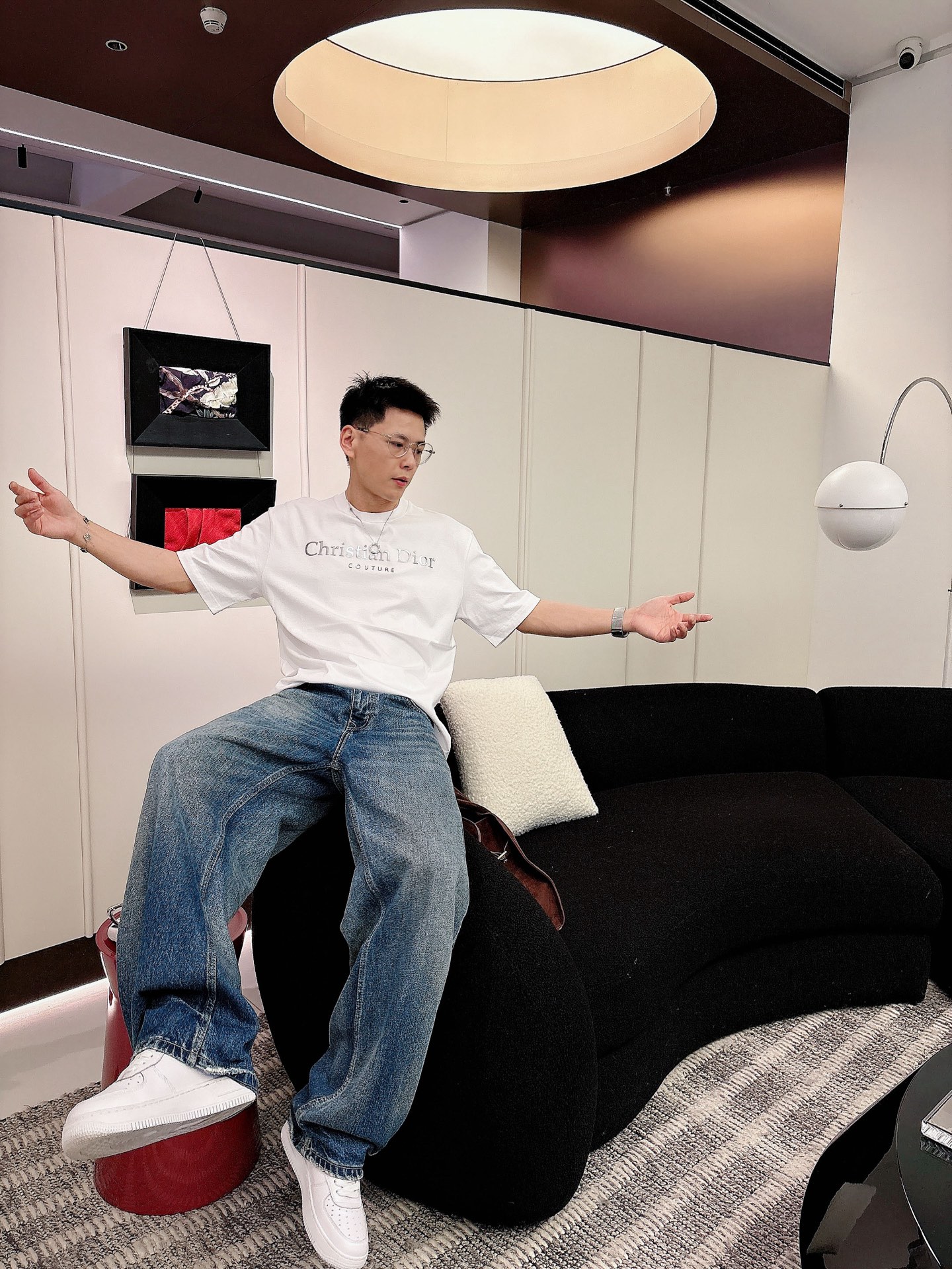 迪奥🌾、🆕2026春夏新品发售新品短袖T恤，面料采用新疆长绒棉，温儒柔软 细腻柔软 上身自然是舒适 凉爽