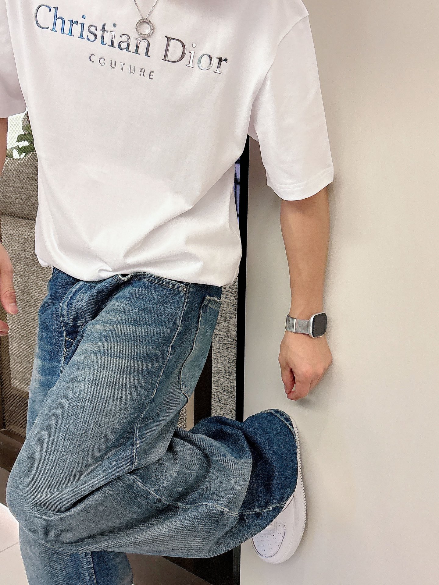 迪奥🌾、🆕2026春夏新品发售新品短袖T恤，面料采用新疆长绒棉，温儒柔软 细腻柔软 上身自然是舒适 凉爽