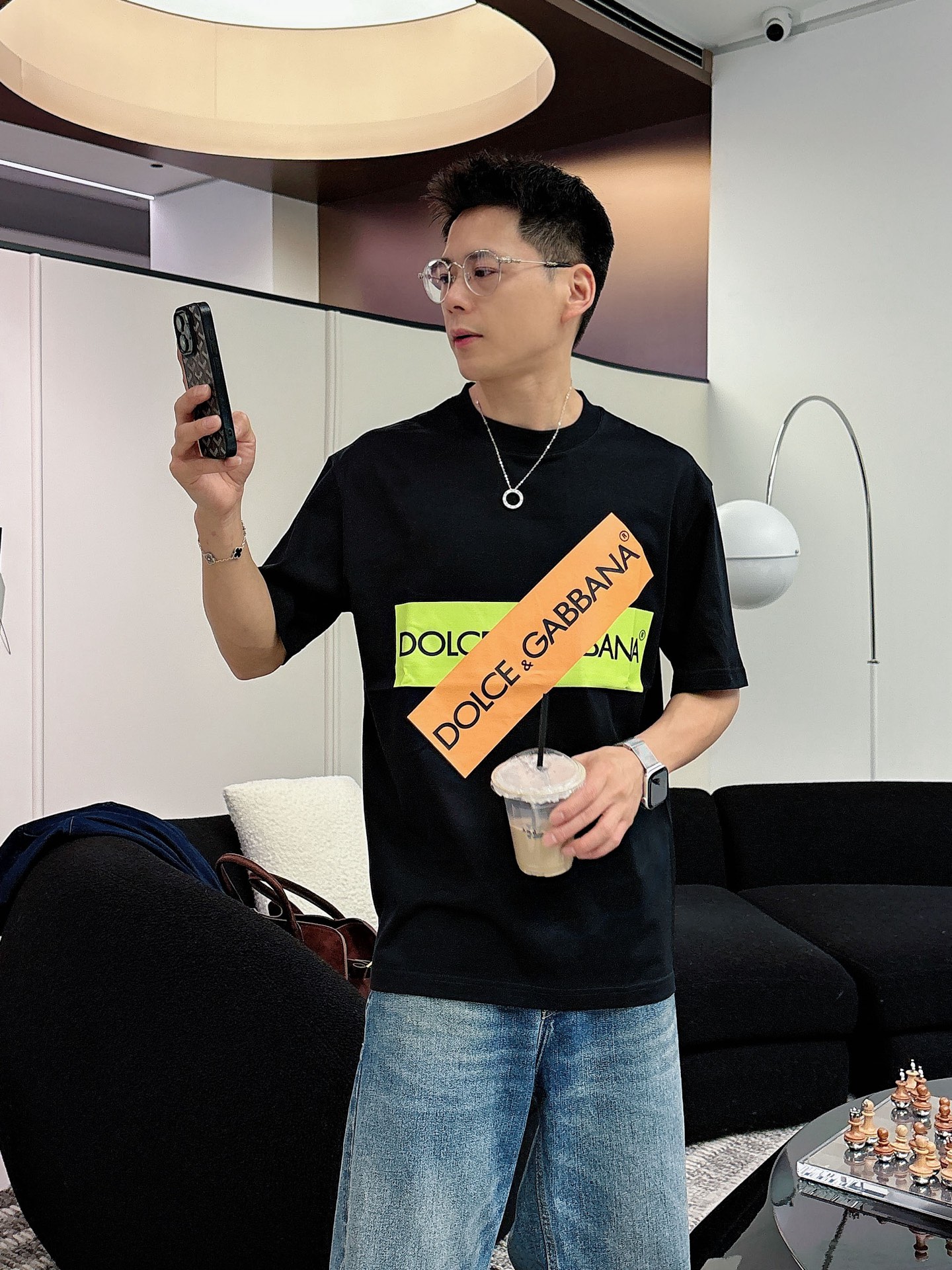 DG 杜嘉班纳🌾、🆕2026春夏新品发售新品短袖T恤，面料采用新疆长绒棉，温儒柔软 细腻柔软 上身自然是