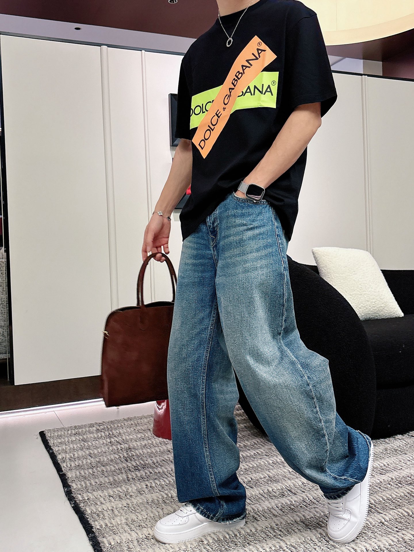 DG 杜嘉班纳🌾、🆕2026春夏新品发售新品短袖T恤，面料采用新疆长绒棉，温儒柔软 细腻柔软 上身自然是