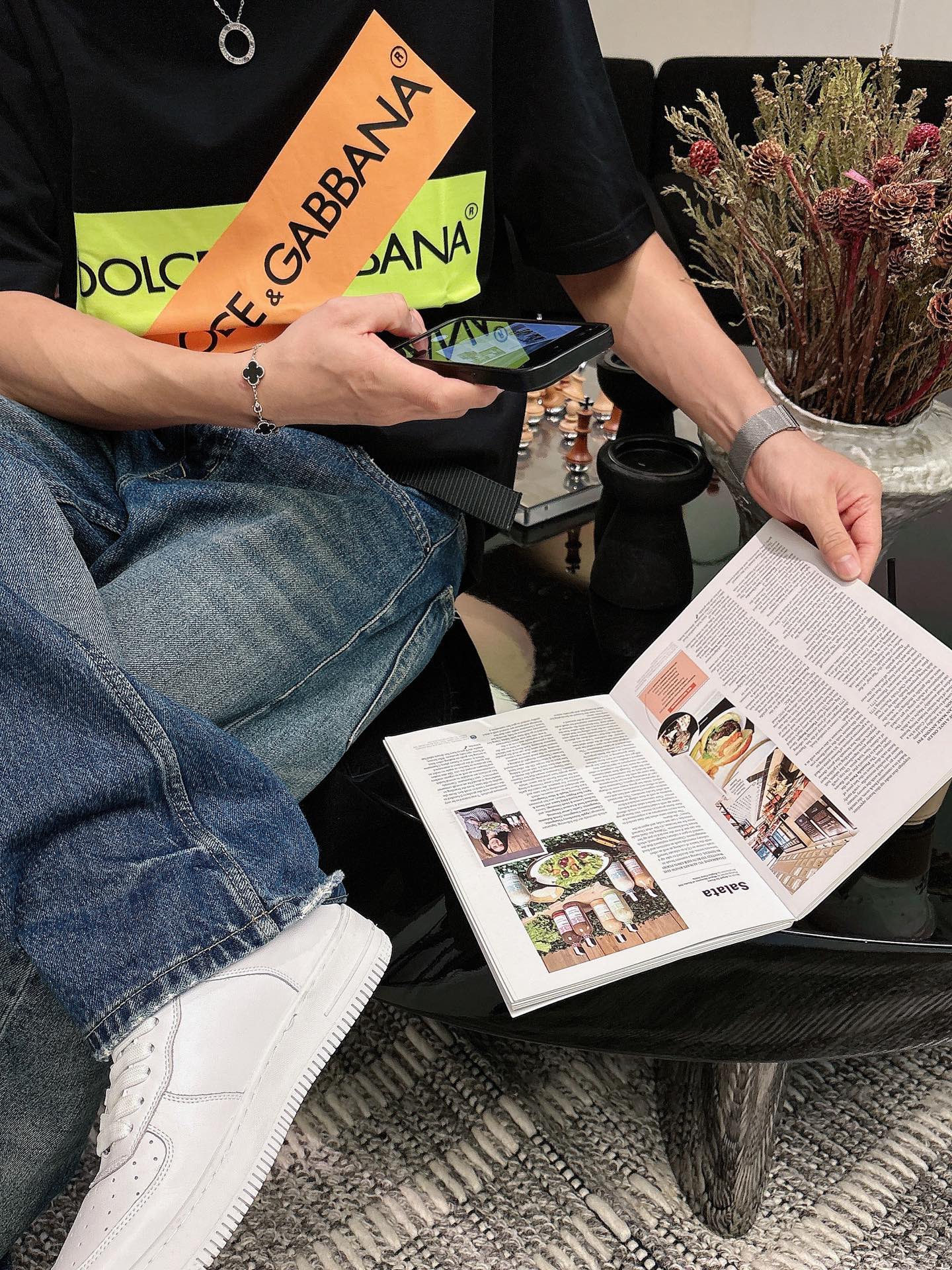 DG 杜嘉班纳🌾、🆕2026春夏新品发售新品短袖T恤，面料采用新疆长绒棉，温儒柔软 细腻柔软 上身自然是