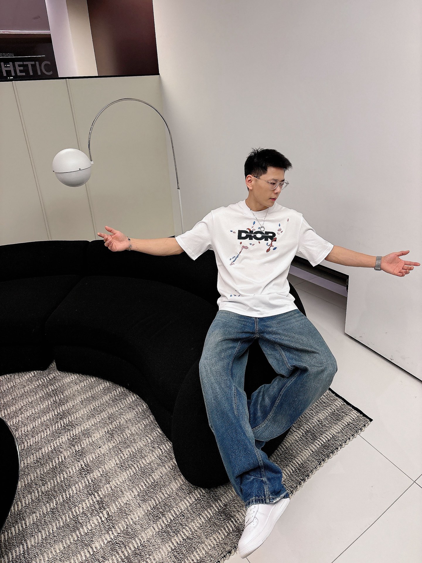 迪奥🌾、🆕2026春夏新品发售新品短袖T恤，面料采用新疆长绒棉，温儒柔软 细腻柔软 上身自然是舒适 凉爽