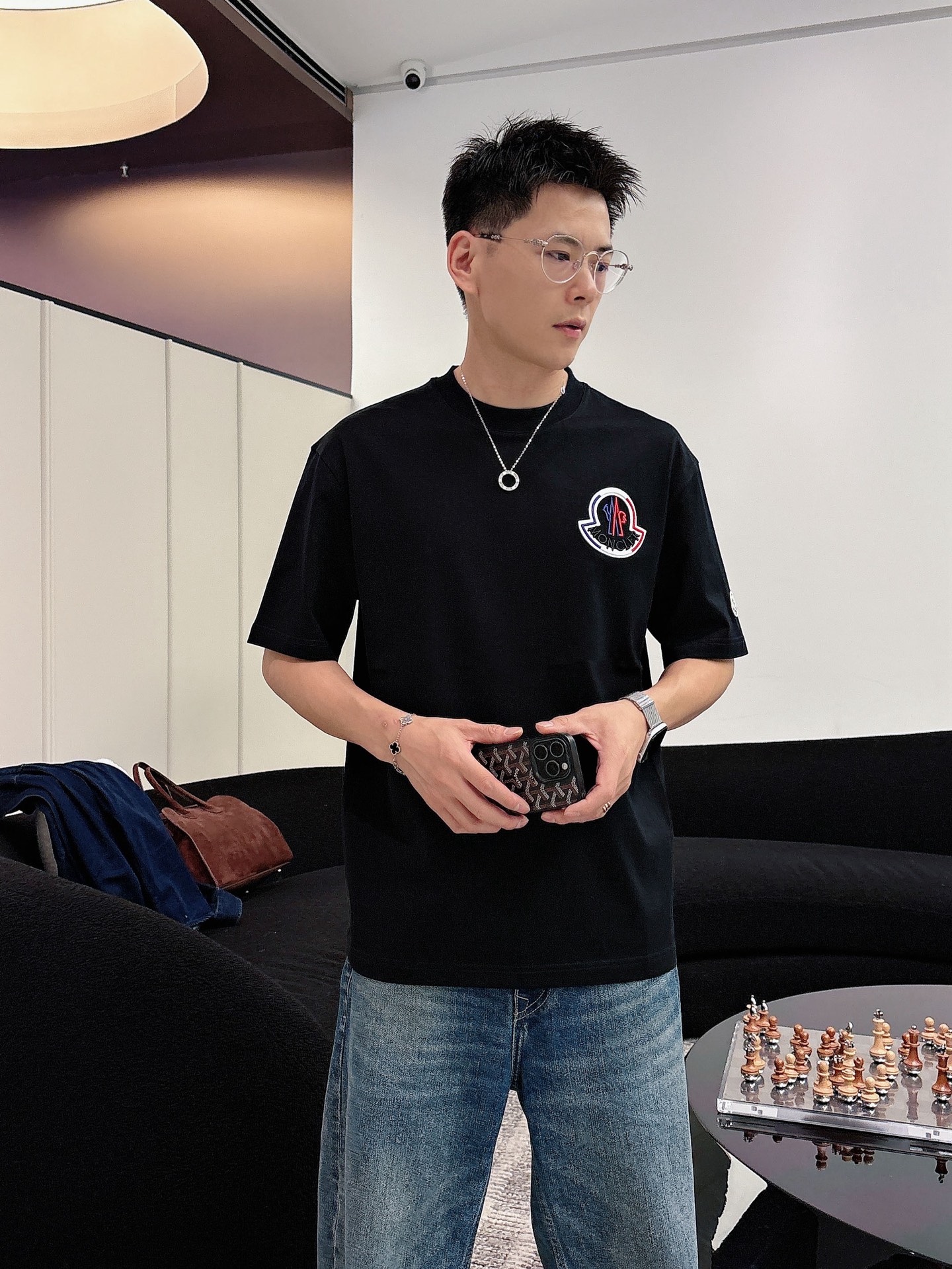 蒙口🌾、🆕2026春夏新品发售新品短袖T恤，面料采用新疆长绒棉，温儒柔软 细腻柔软 上身自然是舒适 凉爽