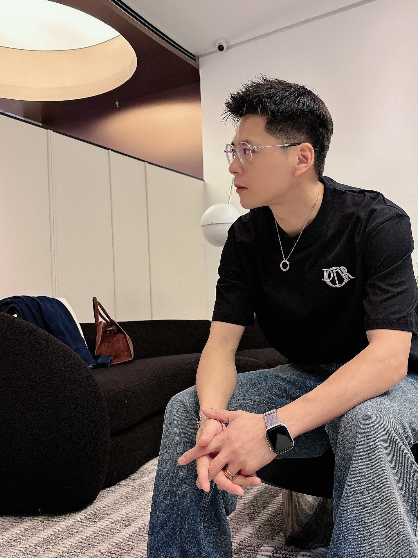 迪奥🌾、🆕2026春夏新品发售新品短袖T恤，面料采用新疆长绒棉，温儒柔软 细腻柔软 上身自然是舒适 凉爽