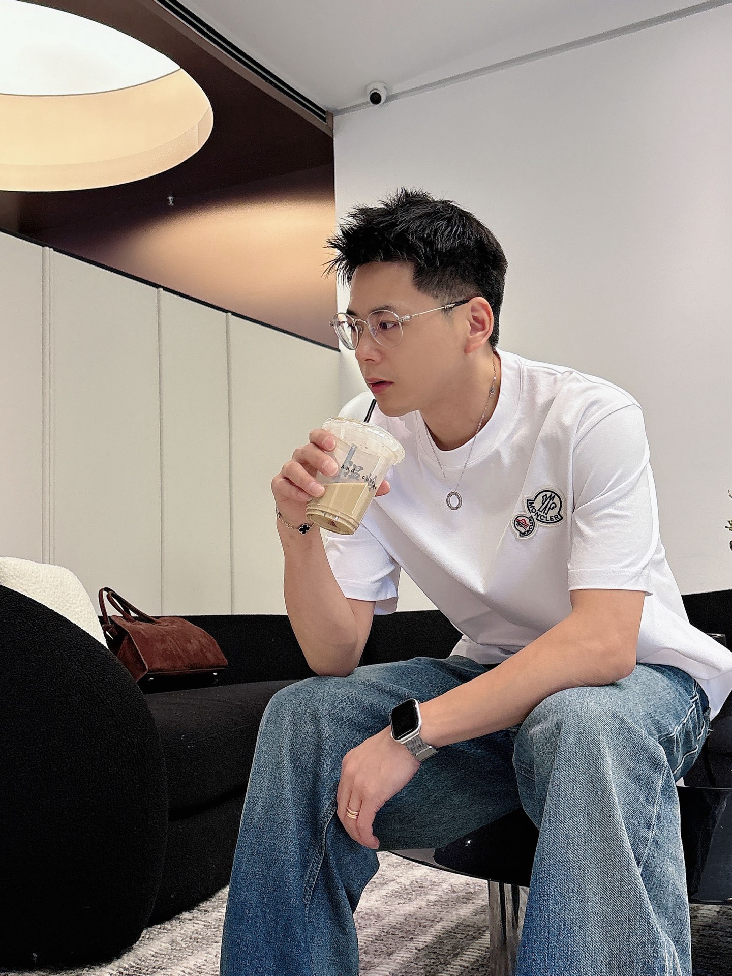 蒙口🌾、🆕2026春夏新品发售新品短袖T恤，面料采用新疆长绒棉，温儒柔软 细腻柔软 上身自然是舒适 凉爽