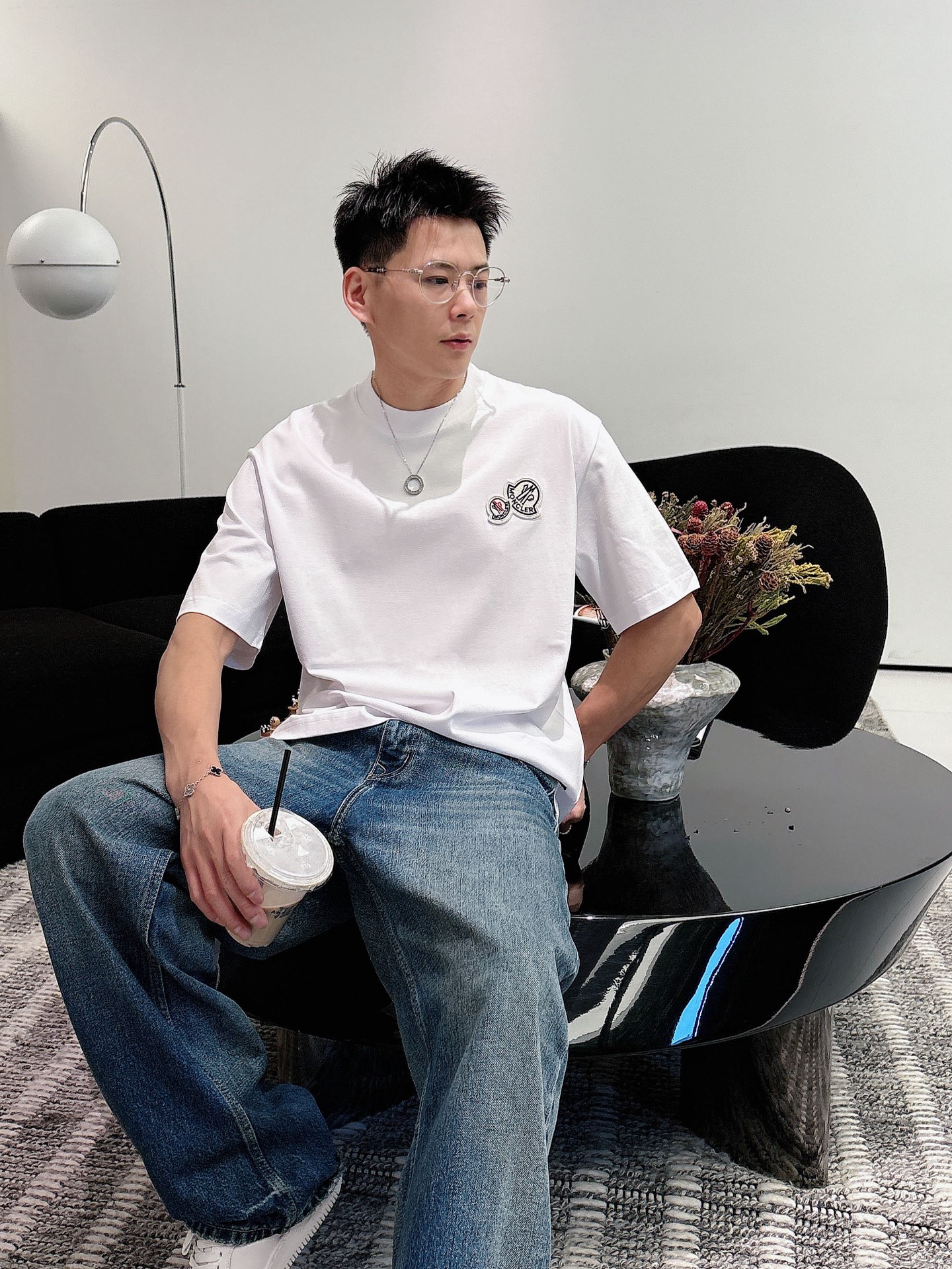 蒙口🌾、🆕2026春夏新品发售新品短袖T恤，面料采用新疆长绒棉，温儒柔软 细腻柔软 上身自然是舒适 凉爽