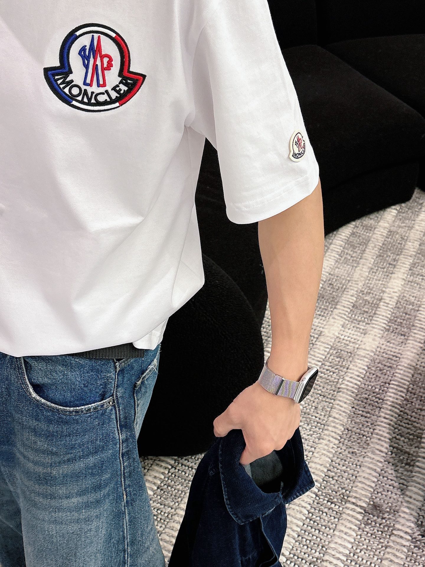 蒙口🌾、🆕2026春夏新品发售新品短袖T恤，面料采用新疆长绒棉，温儒柔软 细腻柔软 上身自然是舒适 凉爽