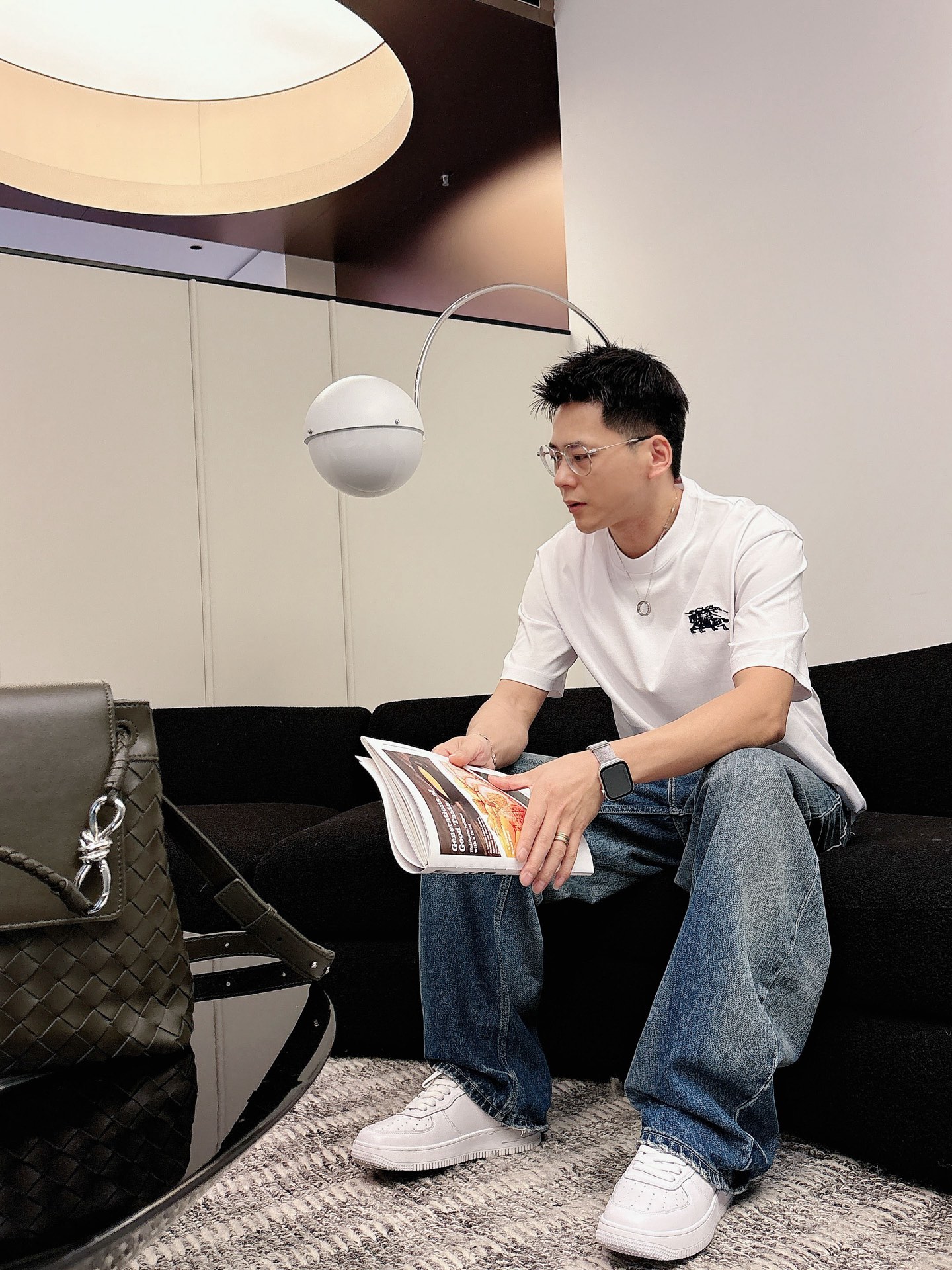 巴宝莉🌾、🆕2026春夏新品发售新品短袖T恤，面料采用新疆长绒棉，温儒柔软 细腻柔软 上身自然是舒适 凉