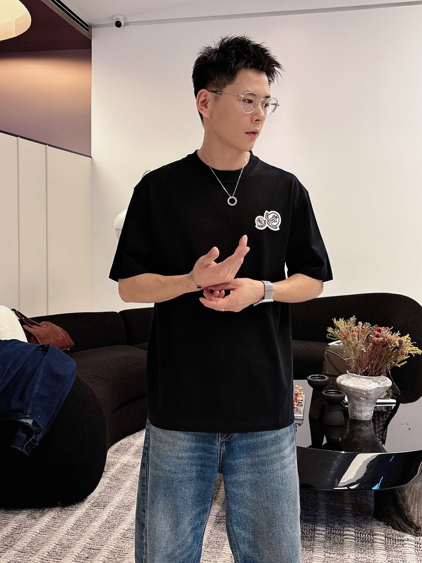 蒙口🌾、🆕2026春夏新品发售新品短袖T恤，面料采用新疆长绒棉，温儒柔软 细腻柔软 上身自然是舒适 凉爽