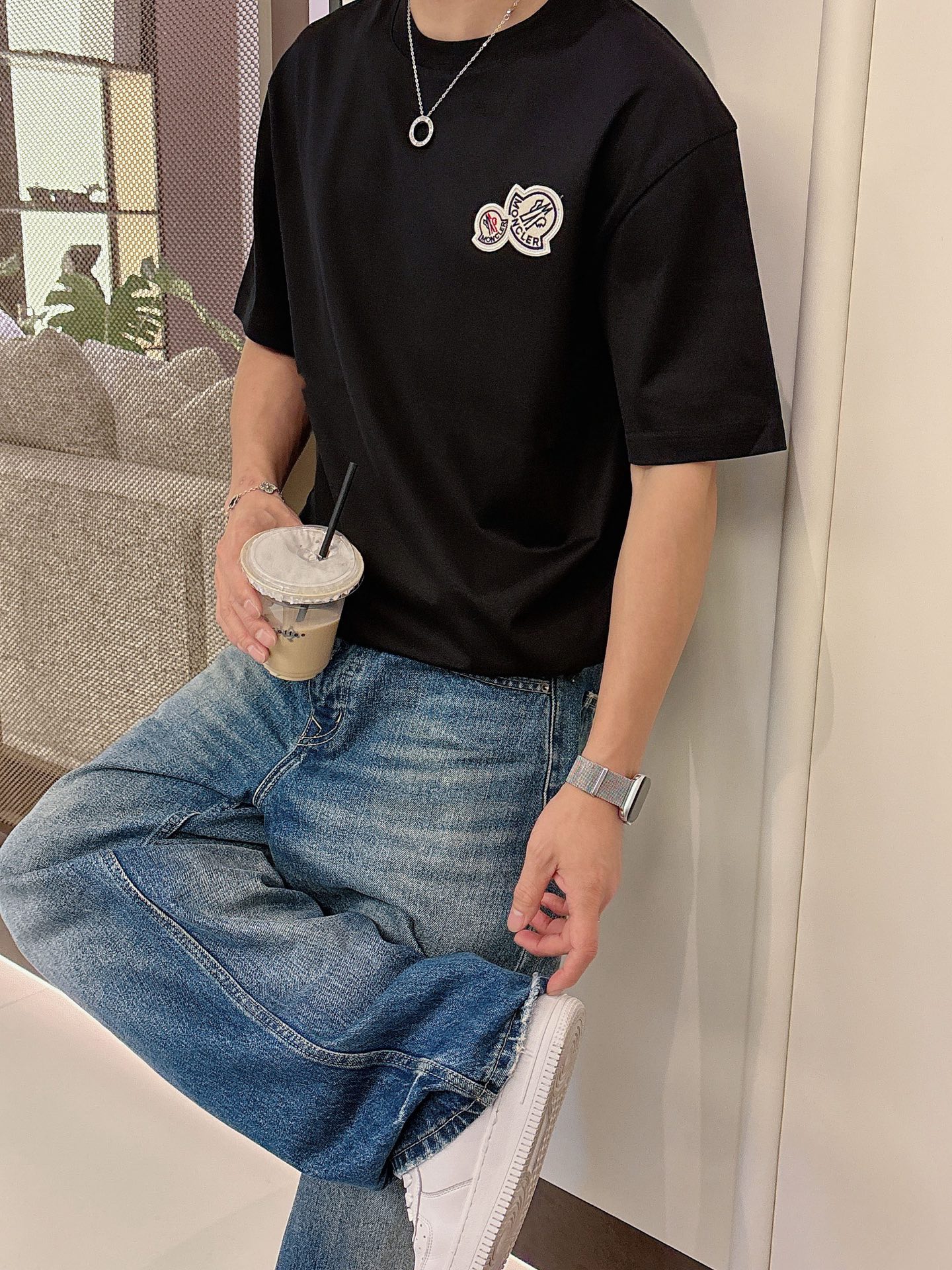 蒙口🌾、🆕2026春夏新品发售新品短袖T恤，面料采用新疆长绒棉，温儒柔软 细腻柔软 上身自然是舒适 凉爽